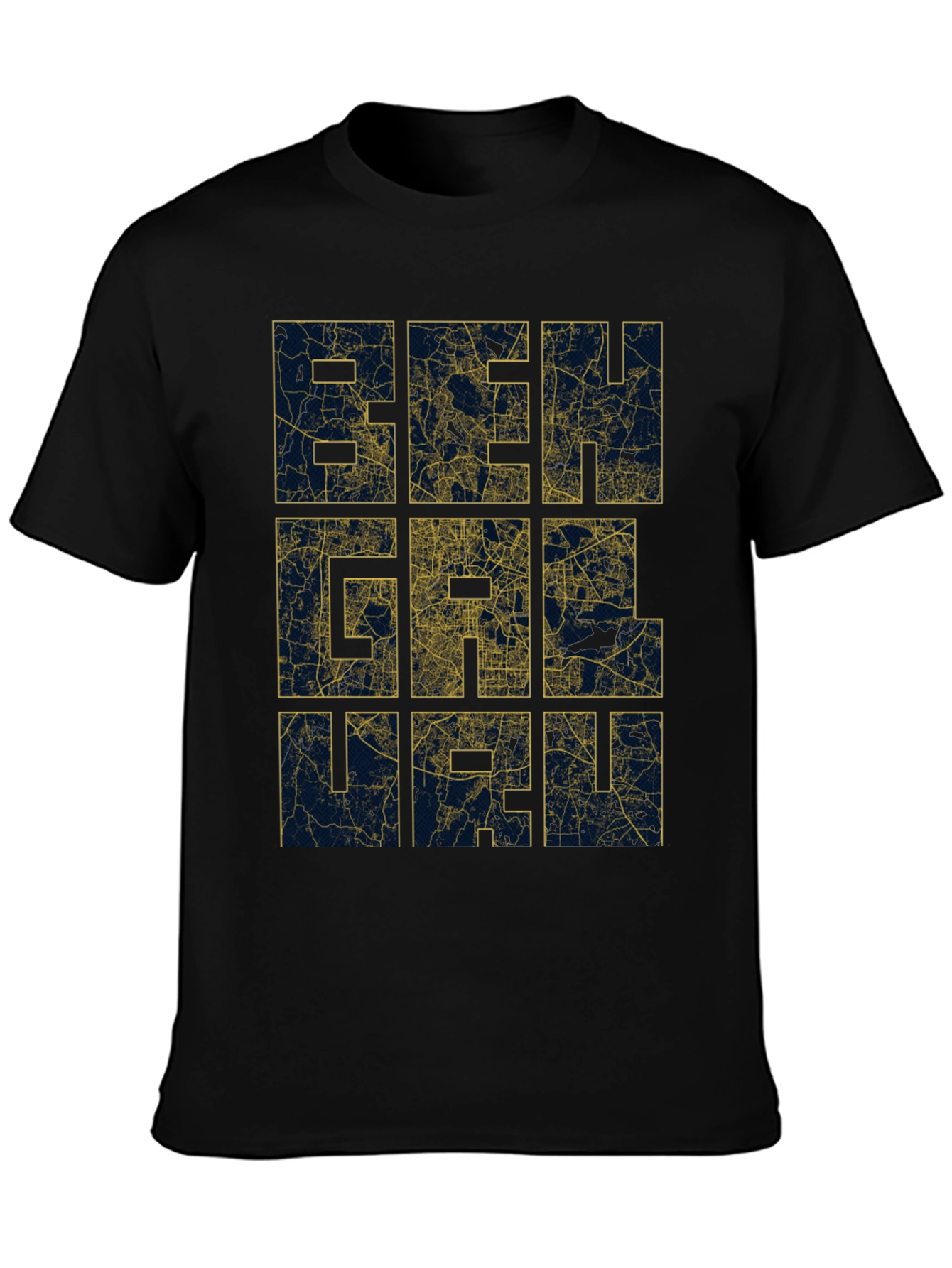 Beirut Map T-Shirt - Cityscape Design