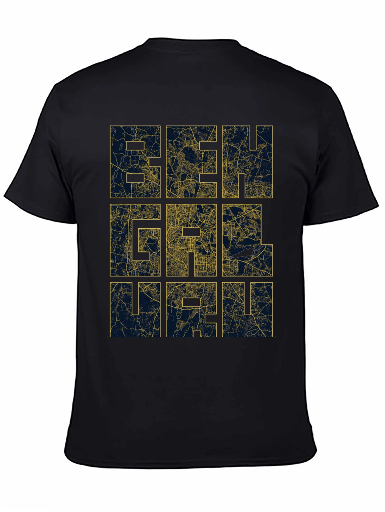 Beirut Map T-Shirt - Cityscape Design