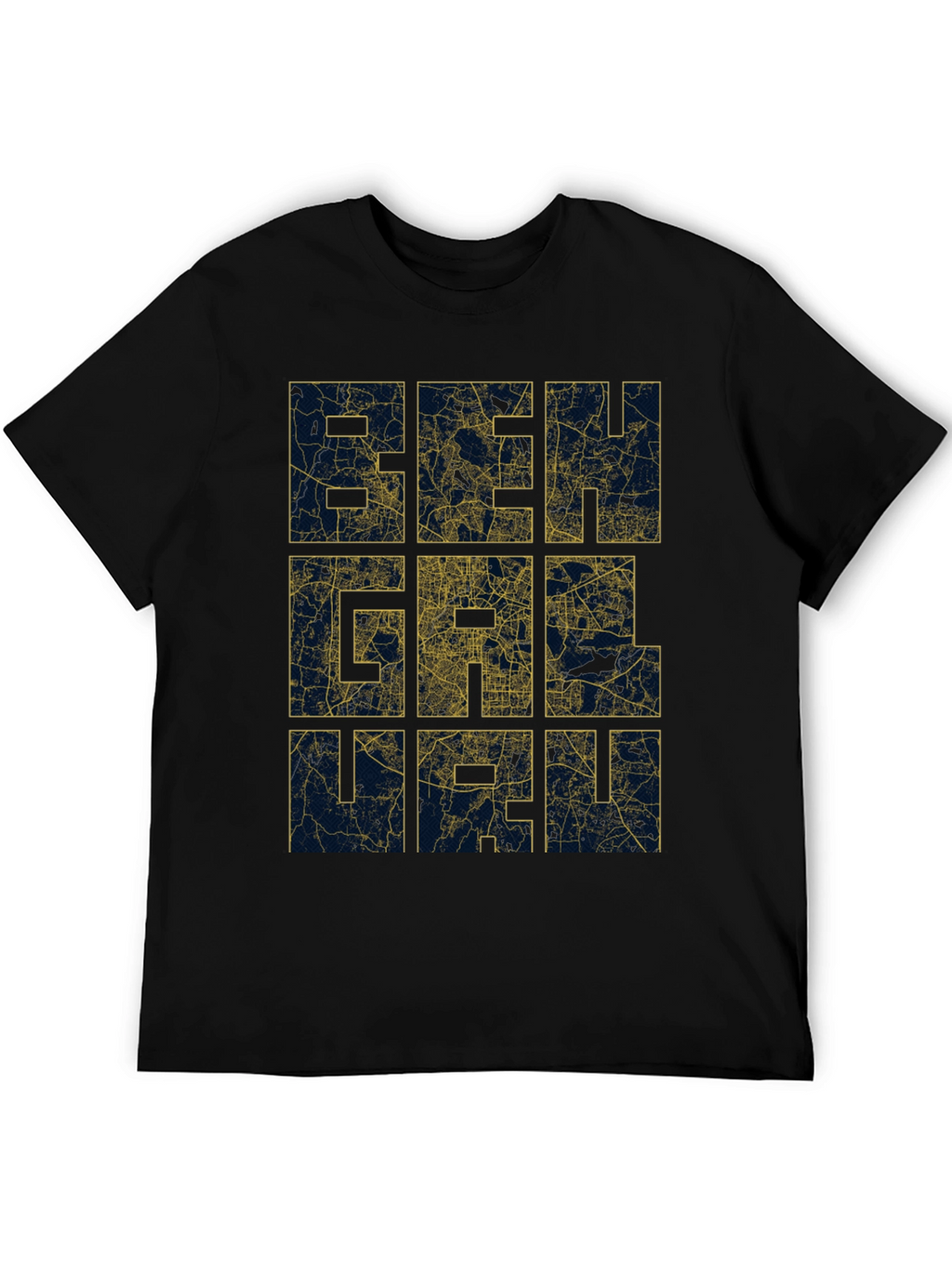 Beirut Map T-Shirt - Cityscape Design