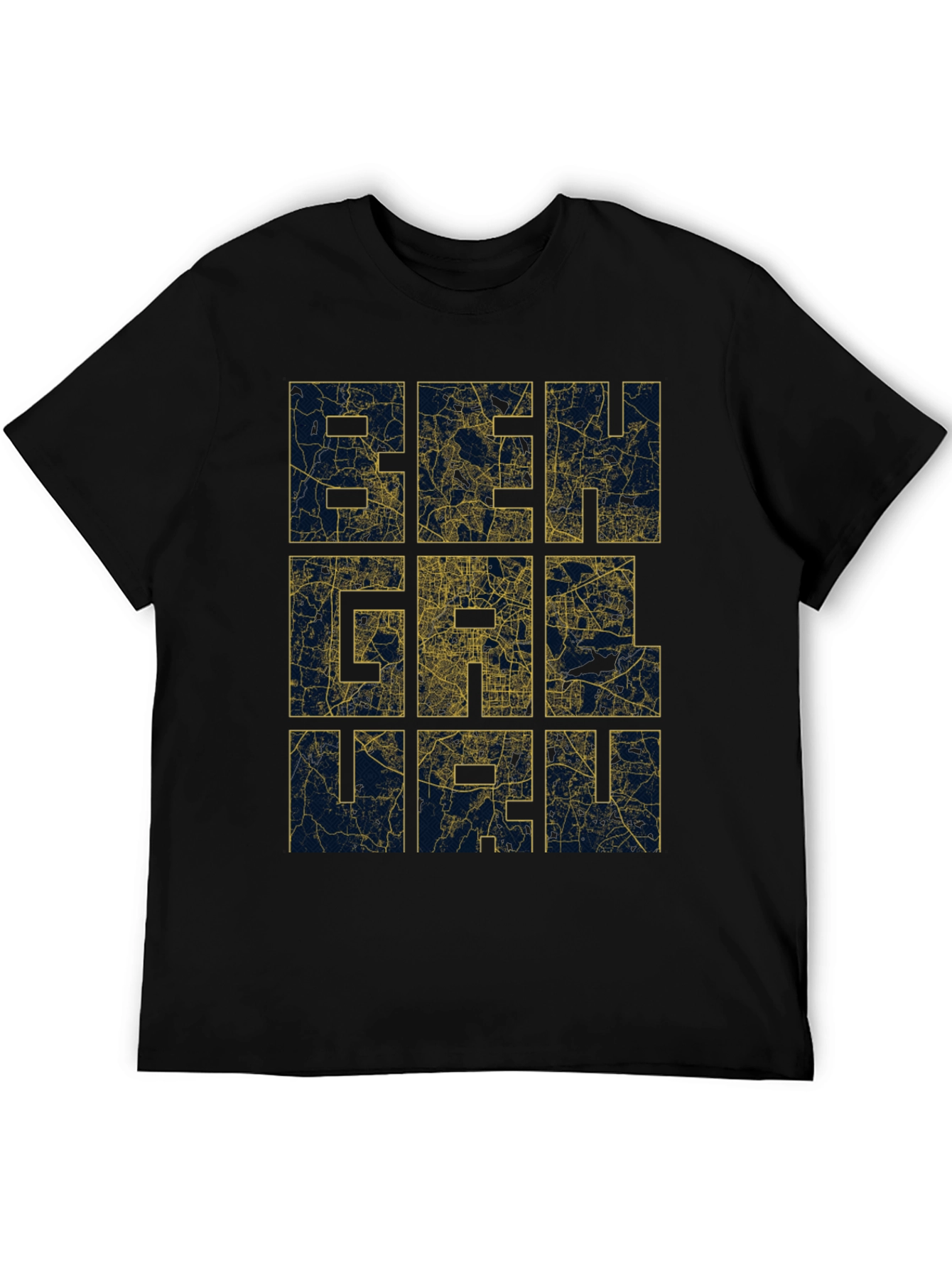 Beirut Map T-Shirt - Cityscape Design