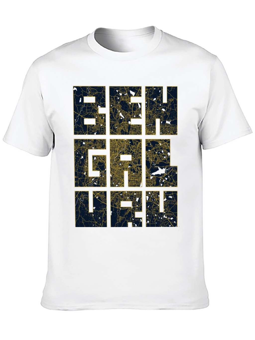 Beirut Map T-Shirt - Cityscape Design