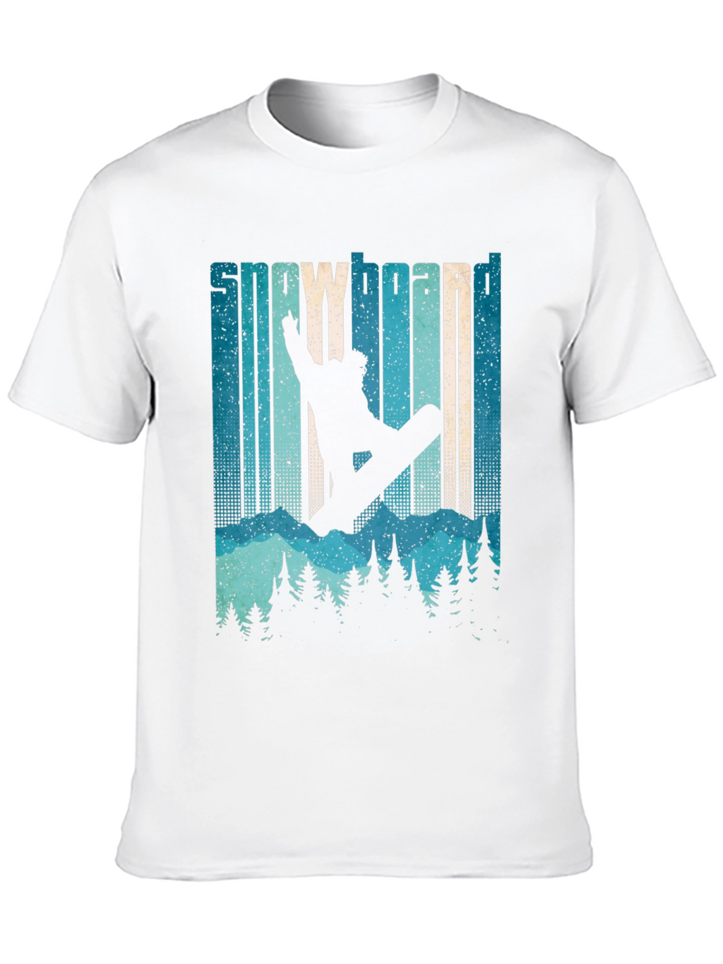 Snowboard Retro Graphic T-Shirt