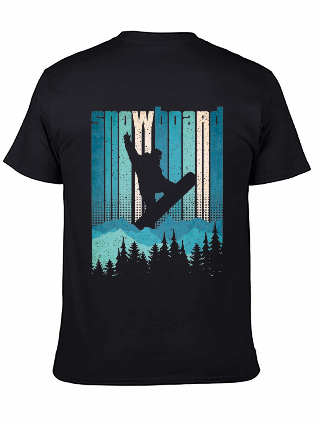 Snowboard Retro Graphic T-Shirt