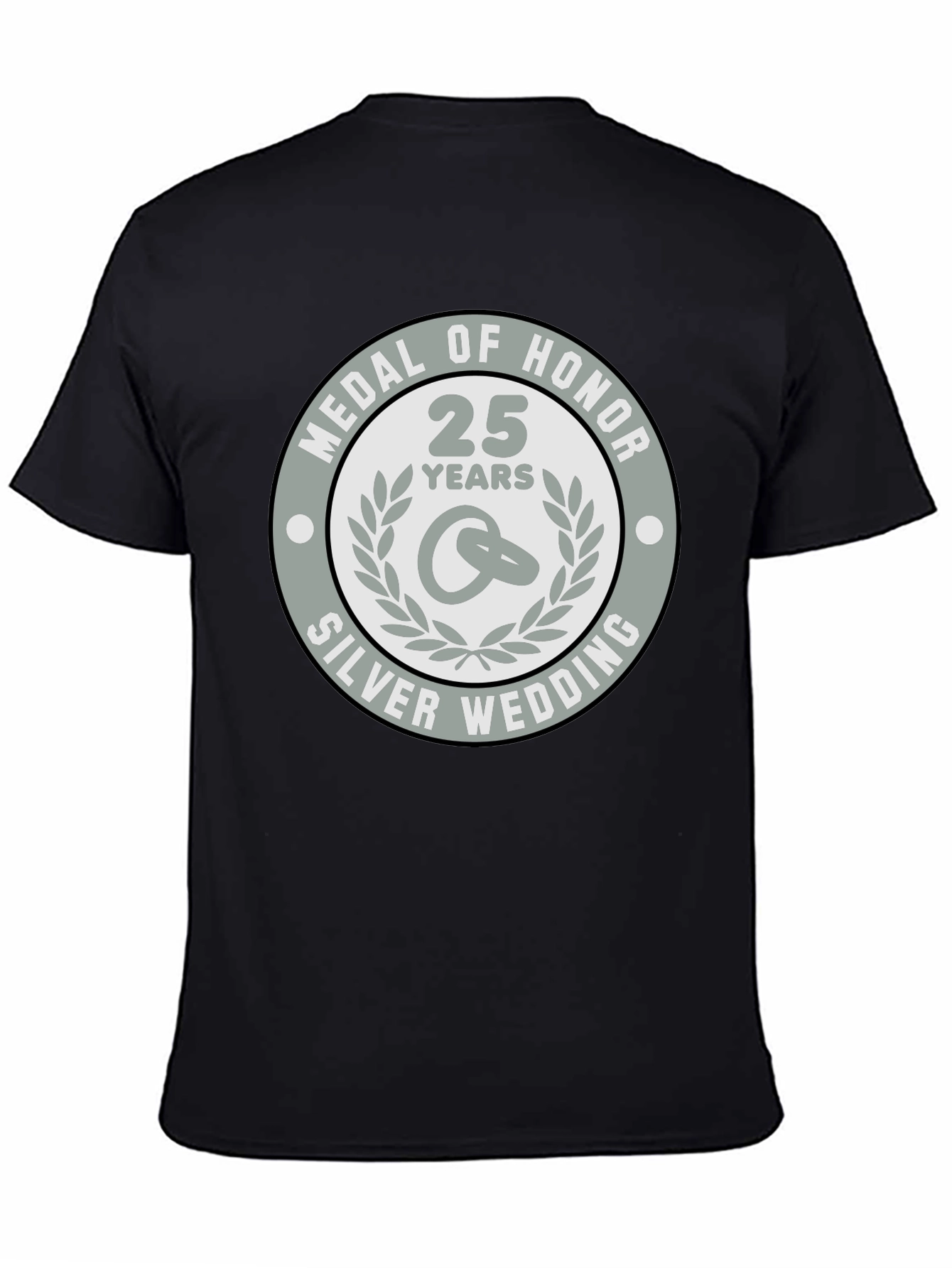 Silver Wedding Anniversary Medal of Honor T-Shirt