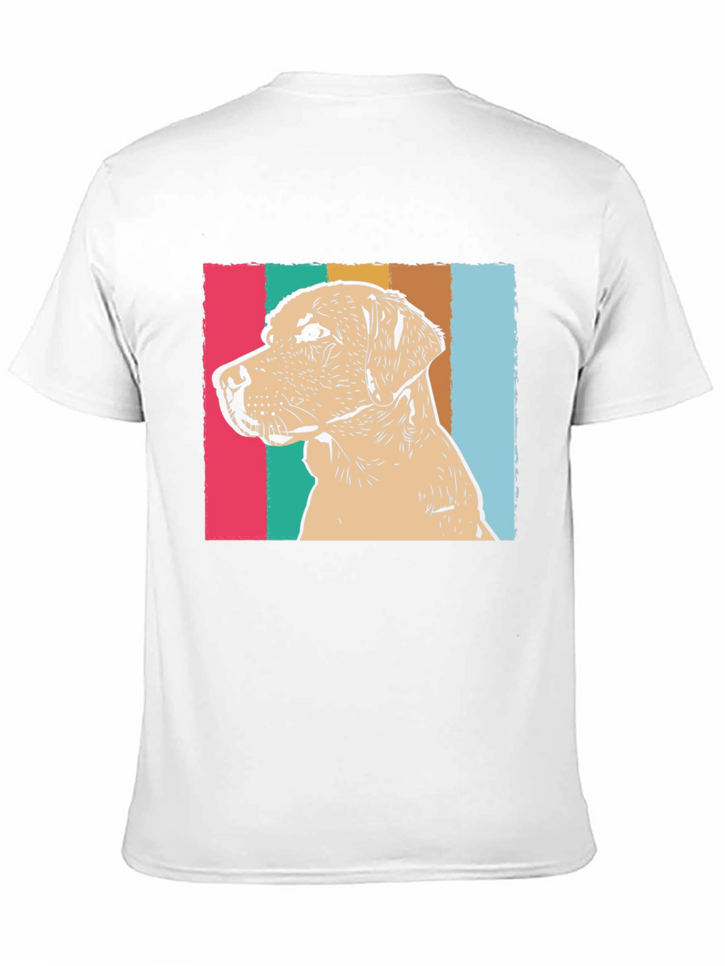 Retro Dog Graphic T-Shirt - Unisex Black Tee
