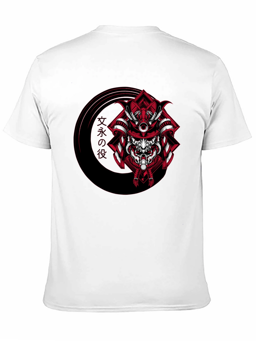 Samurai Graphic Tee - Japanese Warrior Style