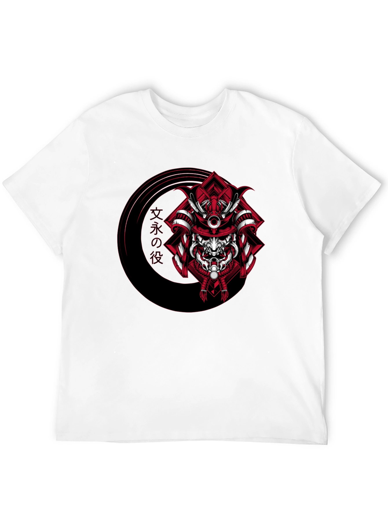 Samurai Graphic Tee - Japanese Warrior Style
