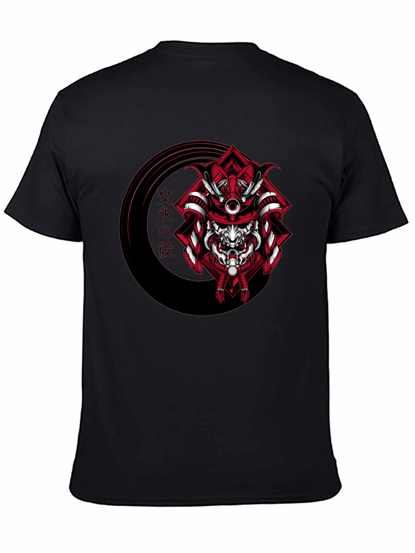 Samurai Graphic Tee - Japanese Warrior Style