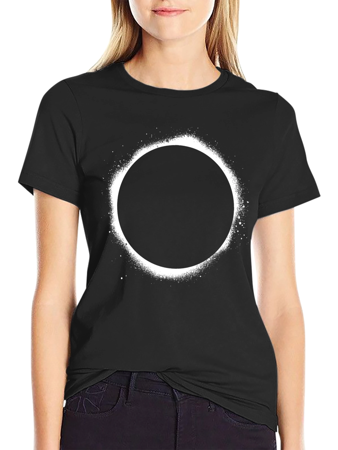 Eclipse Graphic Black T-Shirt