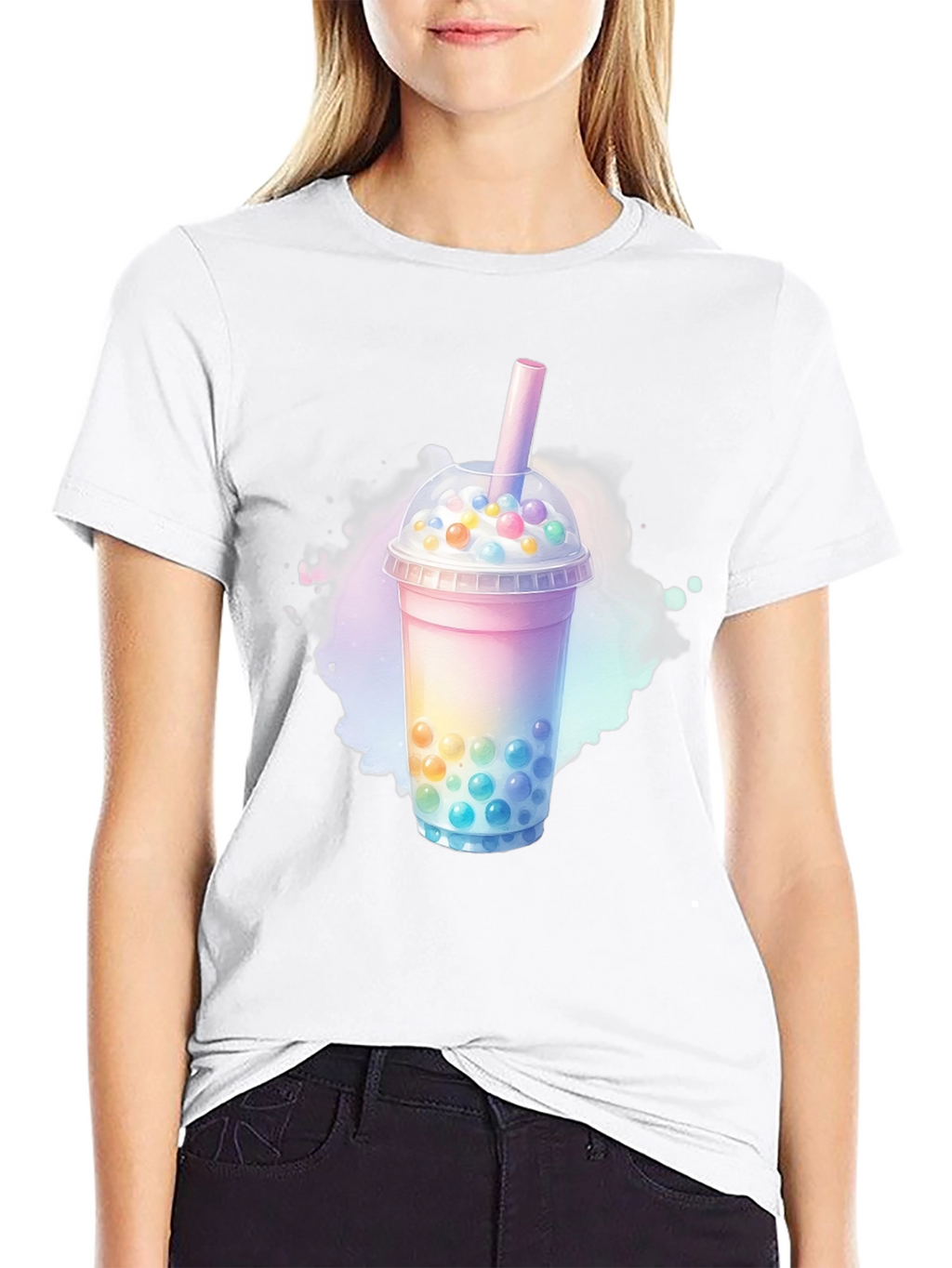 Bubble Tea Graphic Tee - Unique & Fun Design