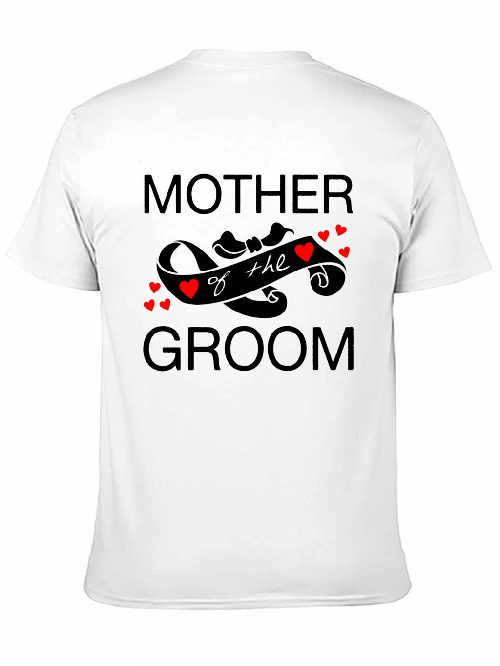 Mother of the Groom Graphic T-Shirt - Black