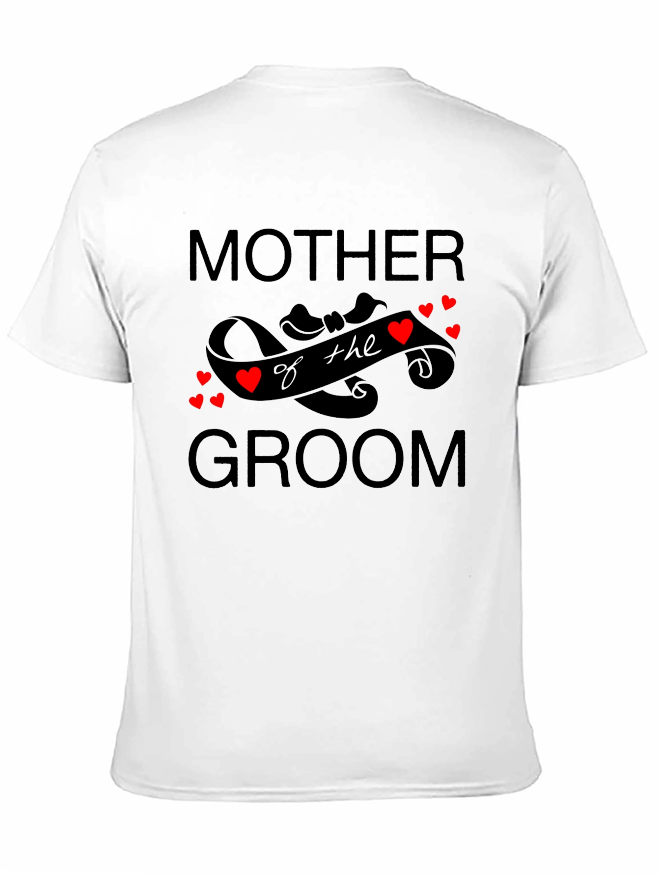 Mother of the Groom Graphic T-Shirt - Black