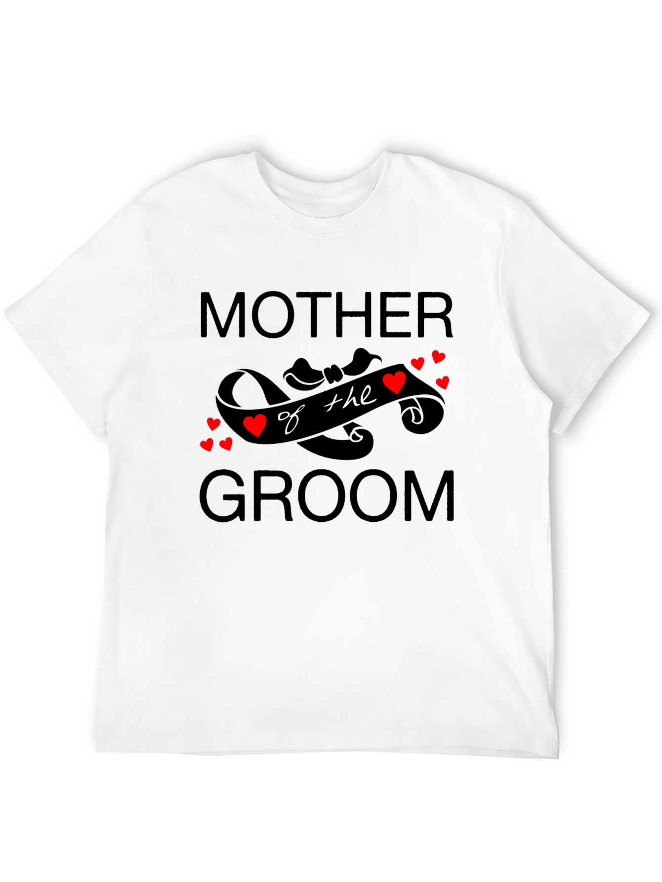 Mother of the Groom Graphic T-Shirt - Black