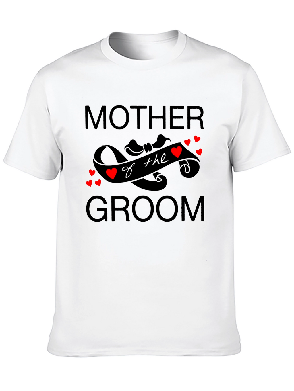 Mother of the Groom Graphic T-Shirt - Black