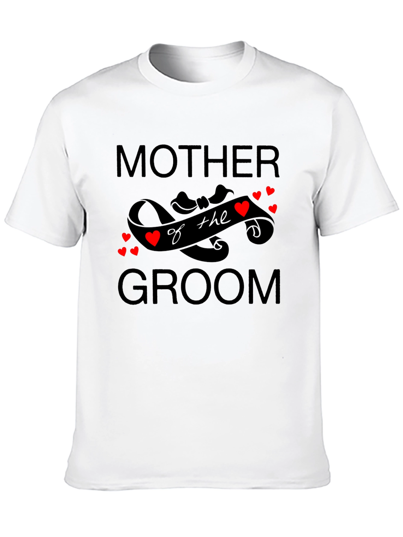 Mother of the Groom Graphic T-Shirt - Black
