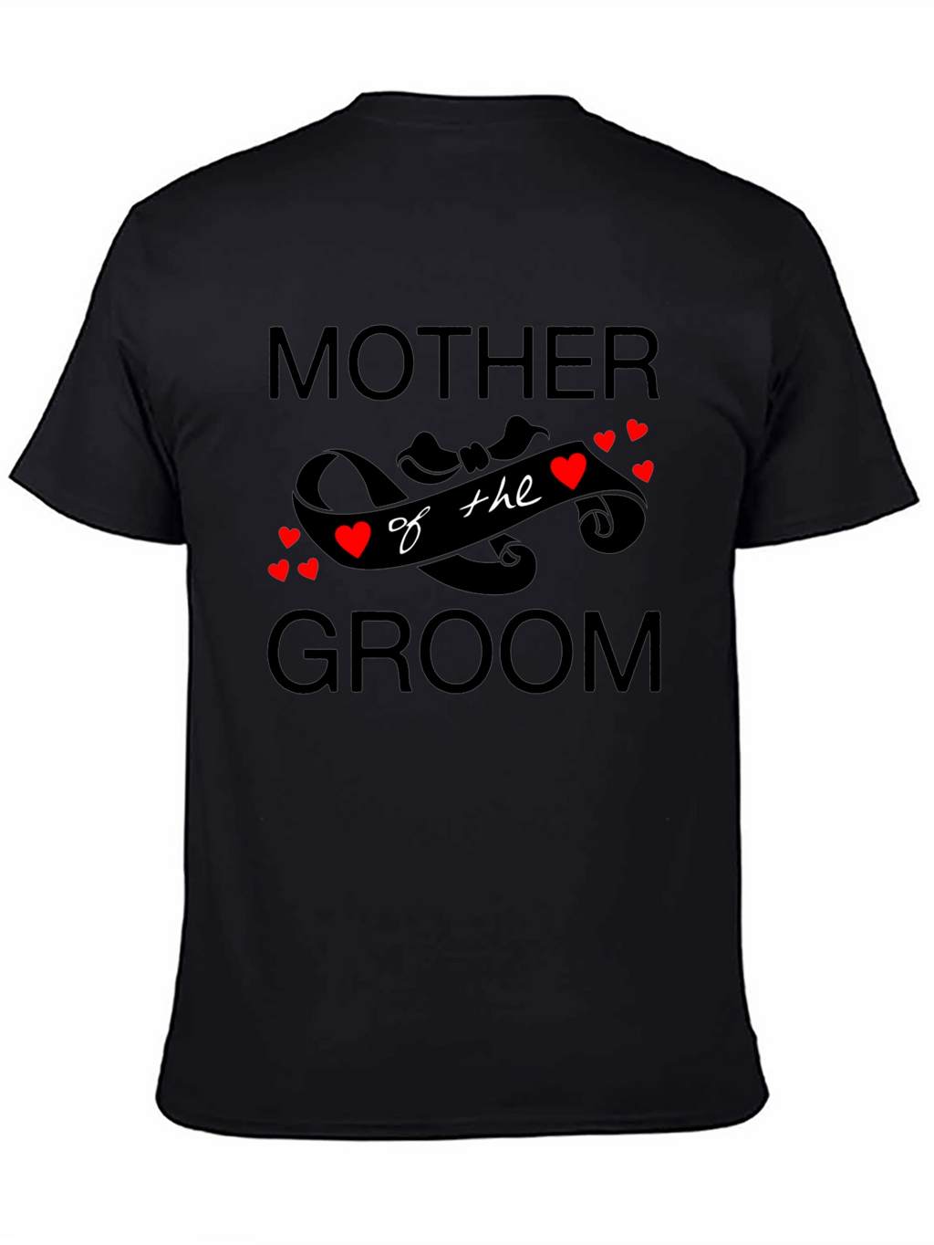 Mother of the Groom Graphic T-Shirt - Black