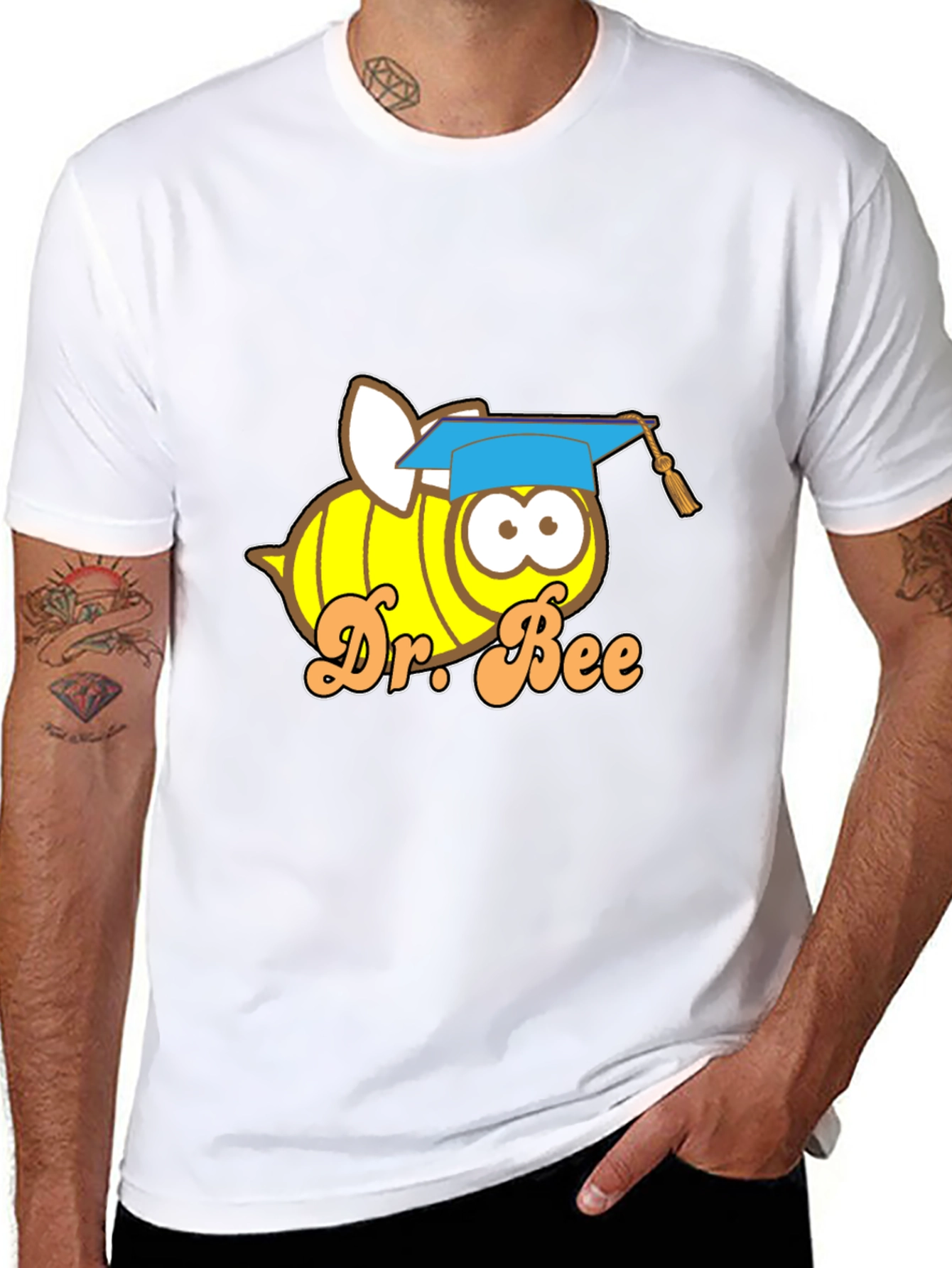 Dr. Bee T-Shirt - Graduate Bee Design