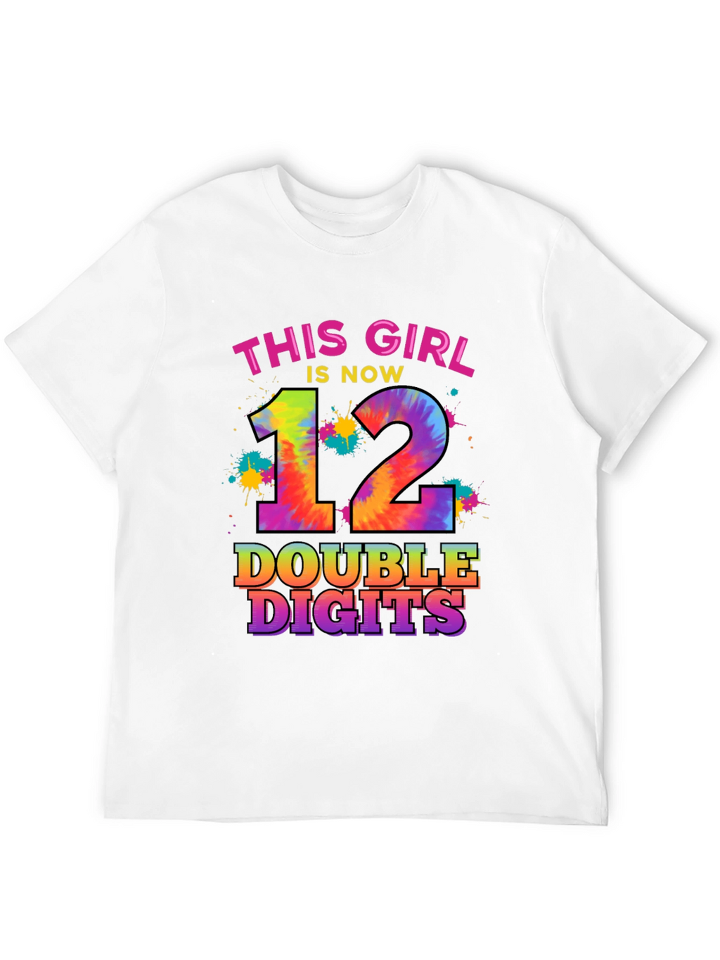 This Girl Is Now 12 T-Shirt - Birthday Tee