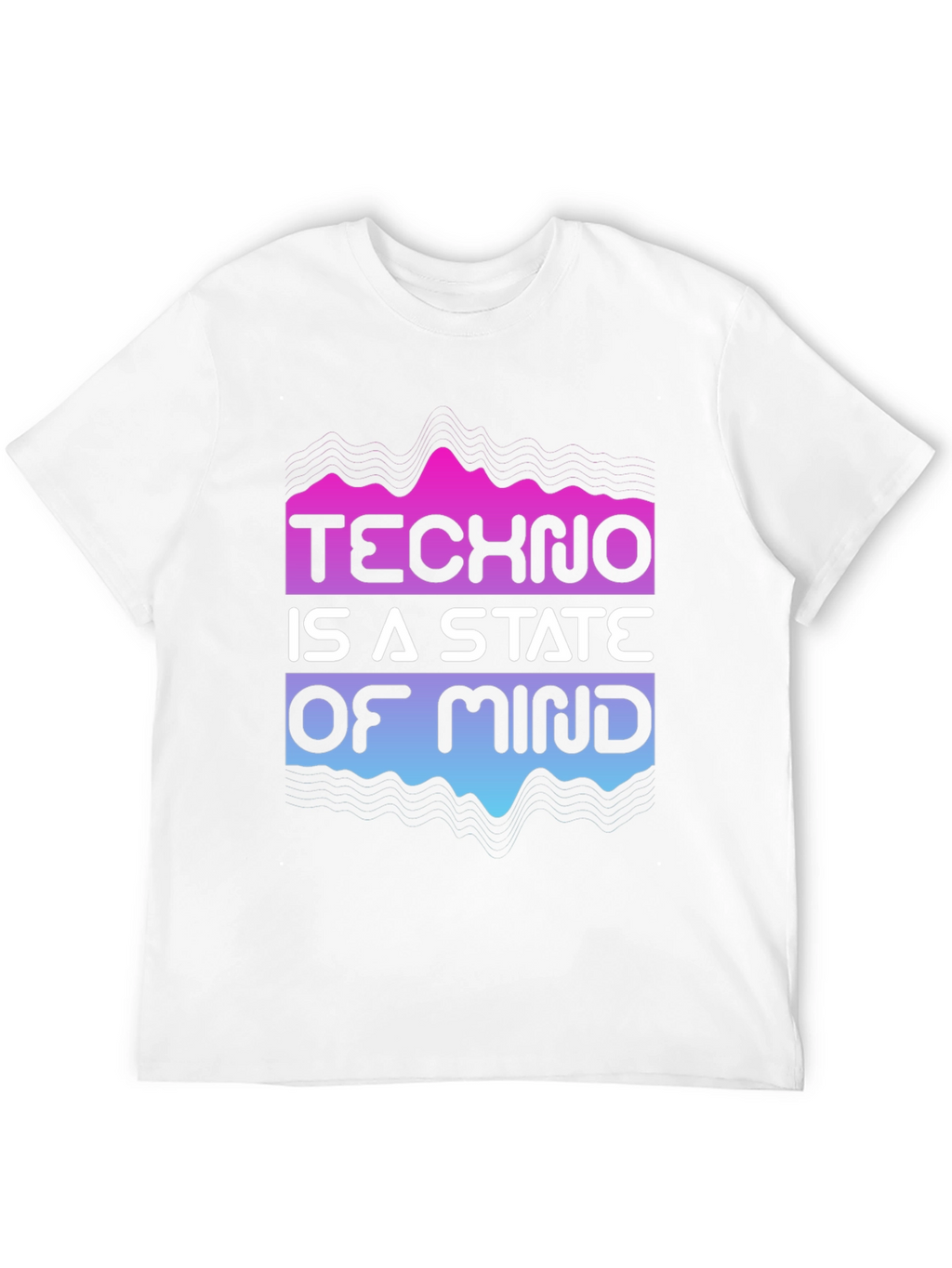 Techno State of Mind Graphic Tee - Black