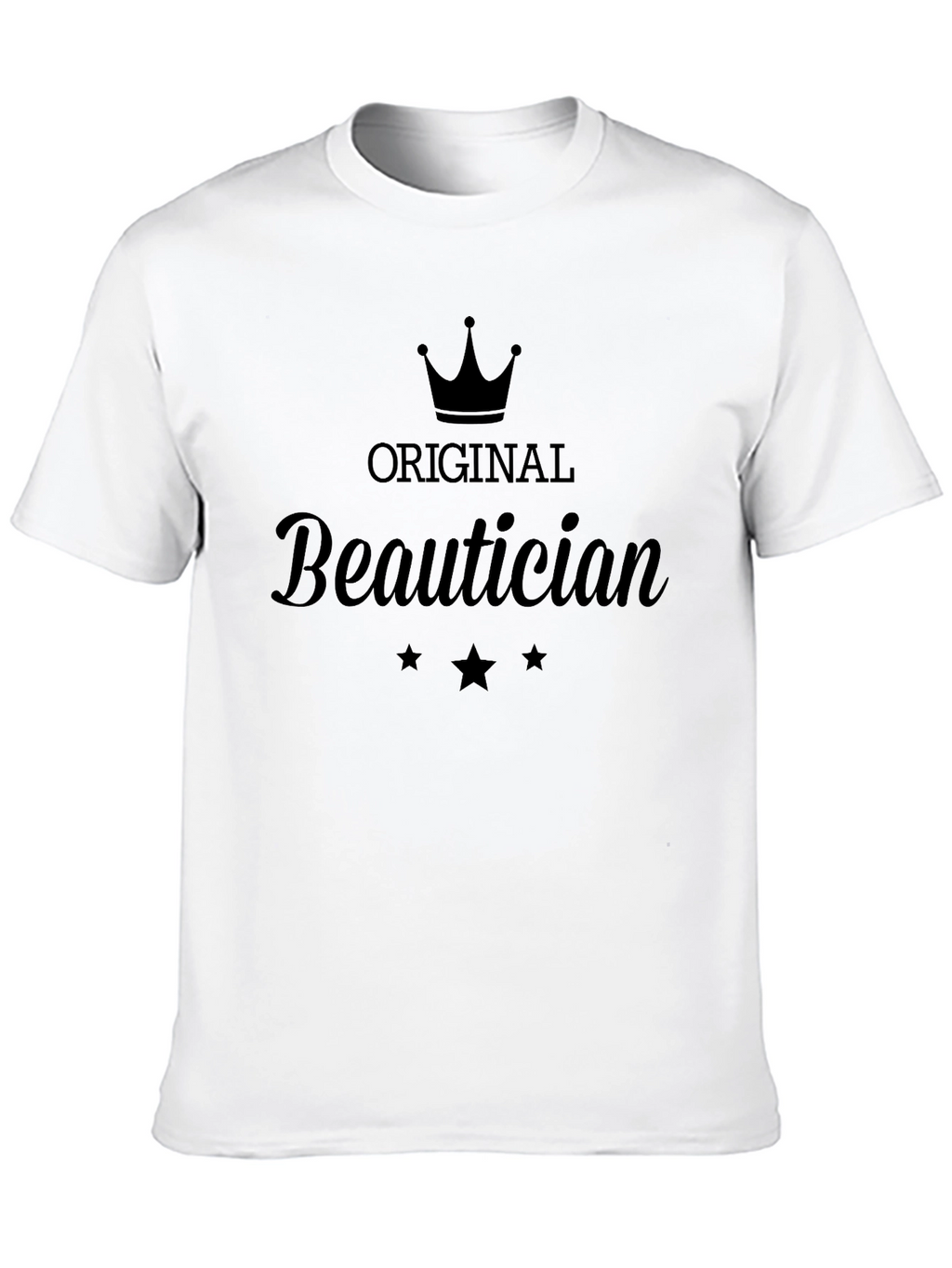 Original Beautician Black T-Shirt