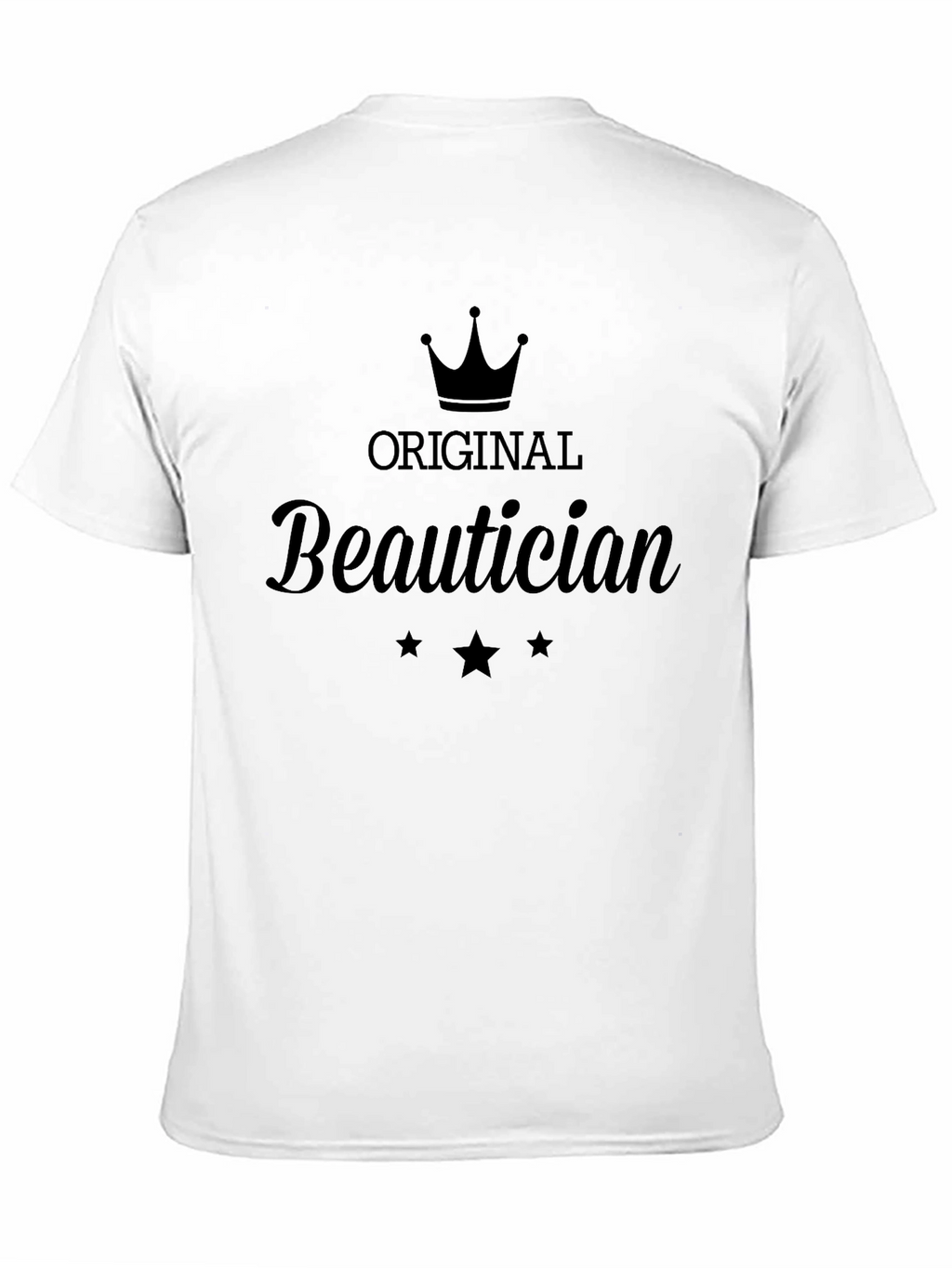 Original Beautician Black T-Shirt