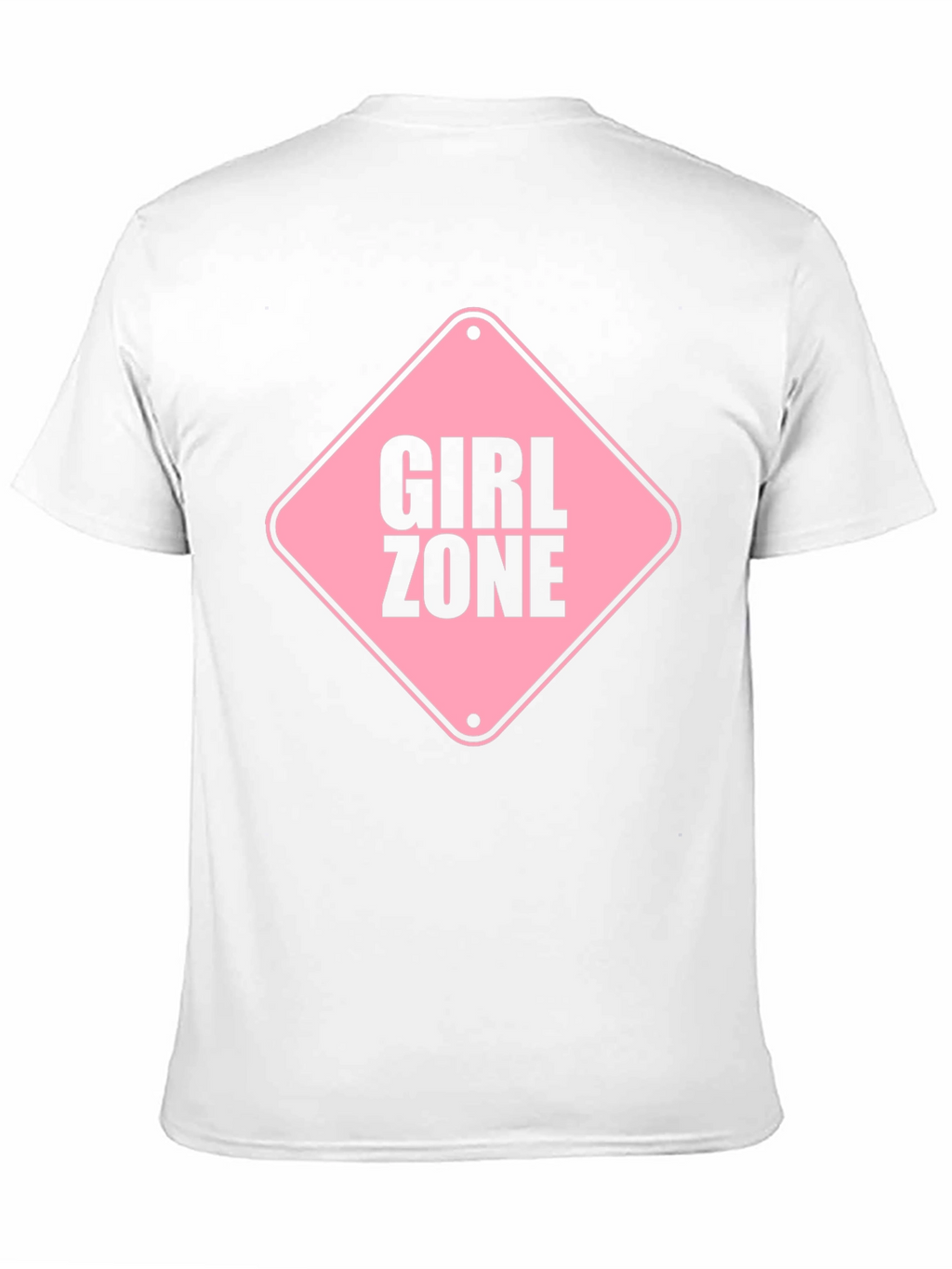 Girl Zone Graphic Tee - Black Crewneck T-Shirt