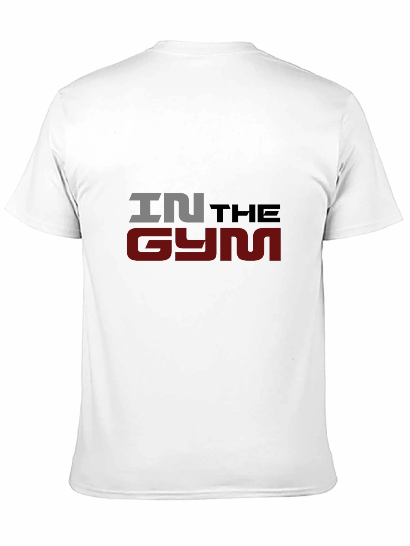 In The Gym Mens Black Graphic T-Shirt