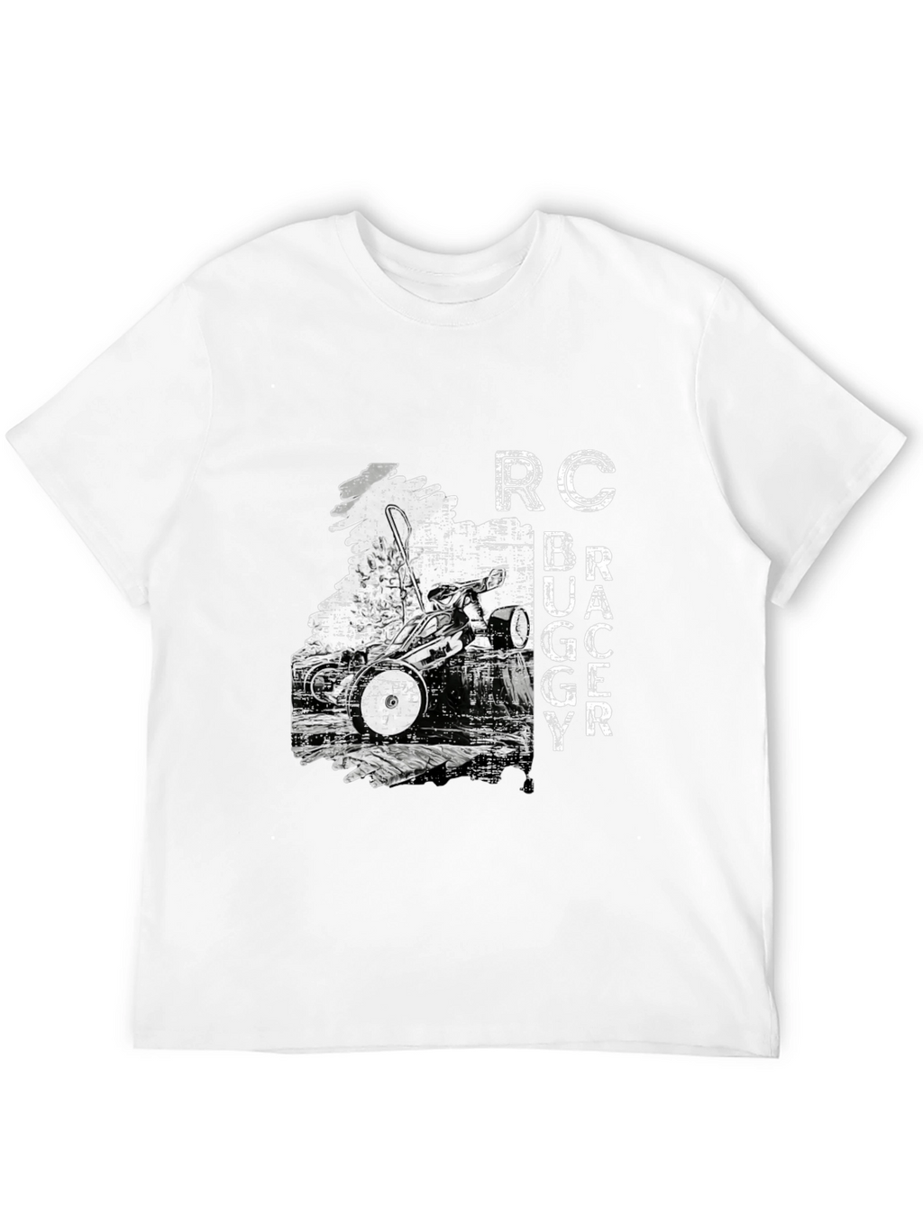 RC Buggy Racer Graphic T-Shirt - Black