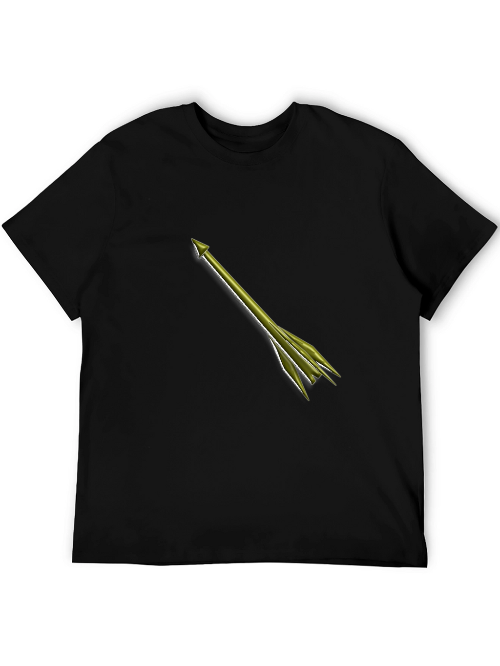 Arrow Graphic Tee - Mens Black T-Shirt