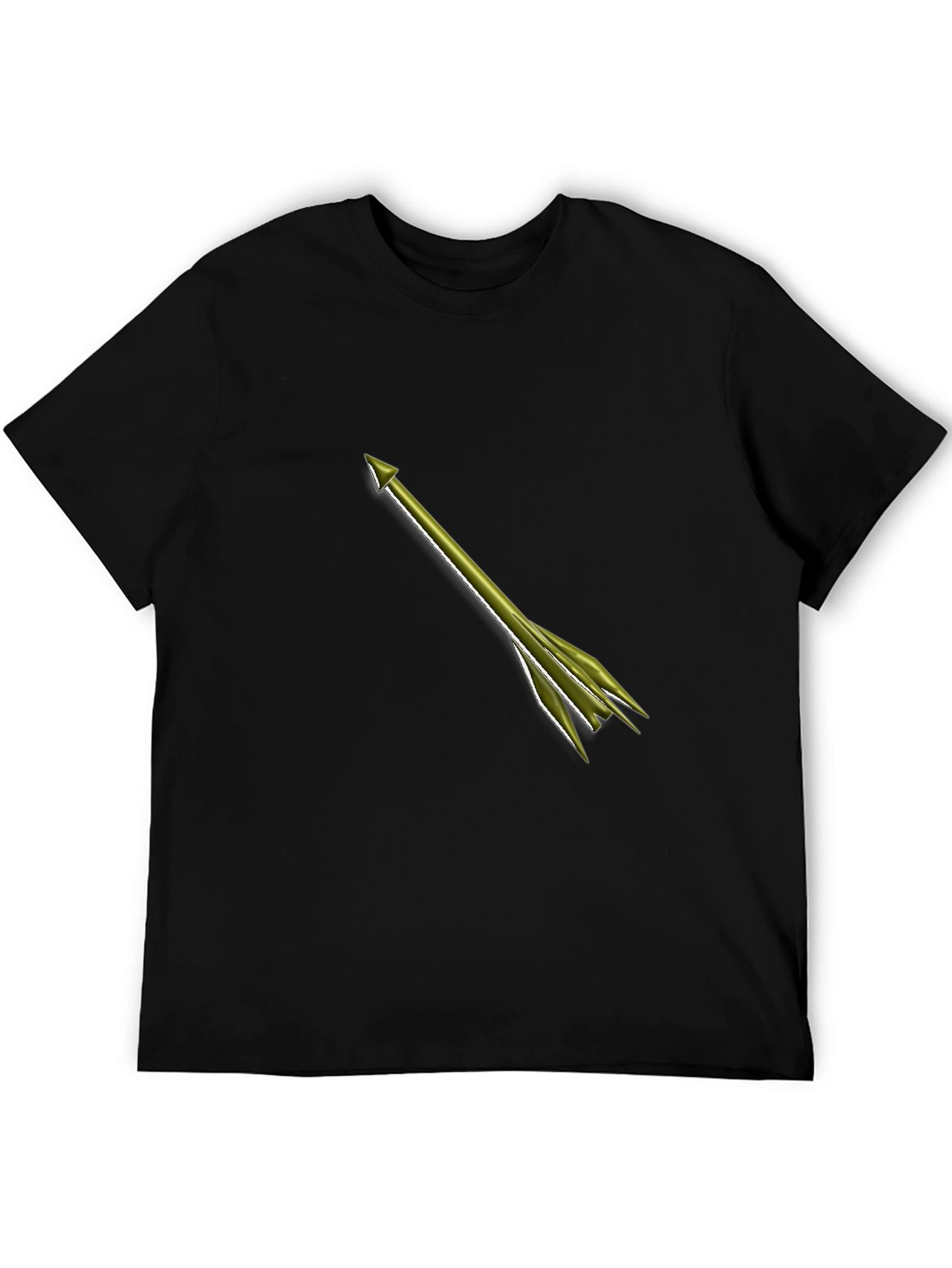 Arrow Graphic Tee - Mens Black T-Shirt