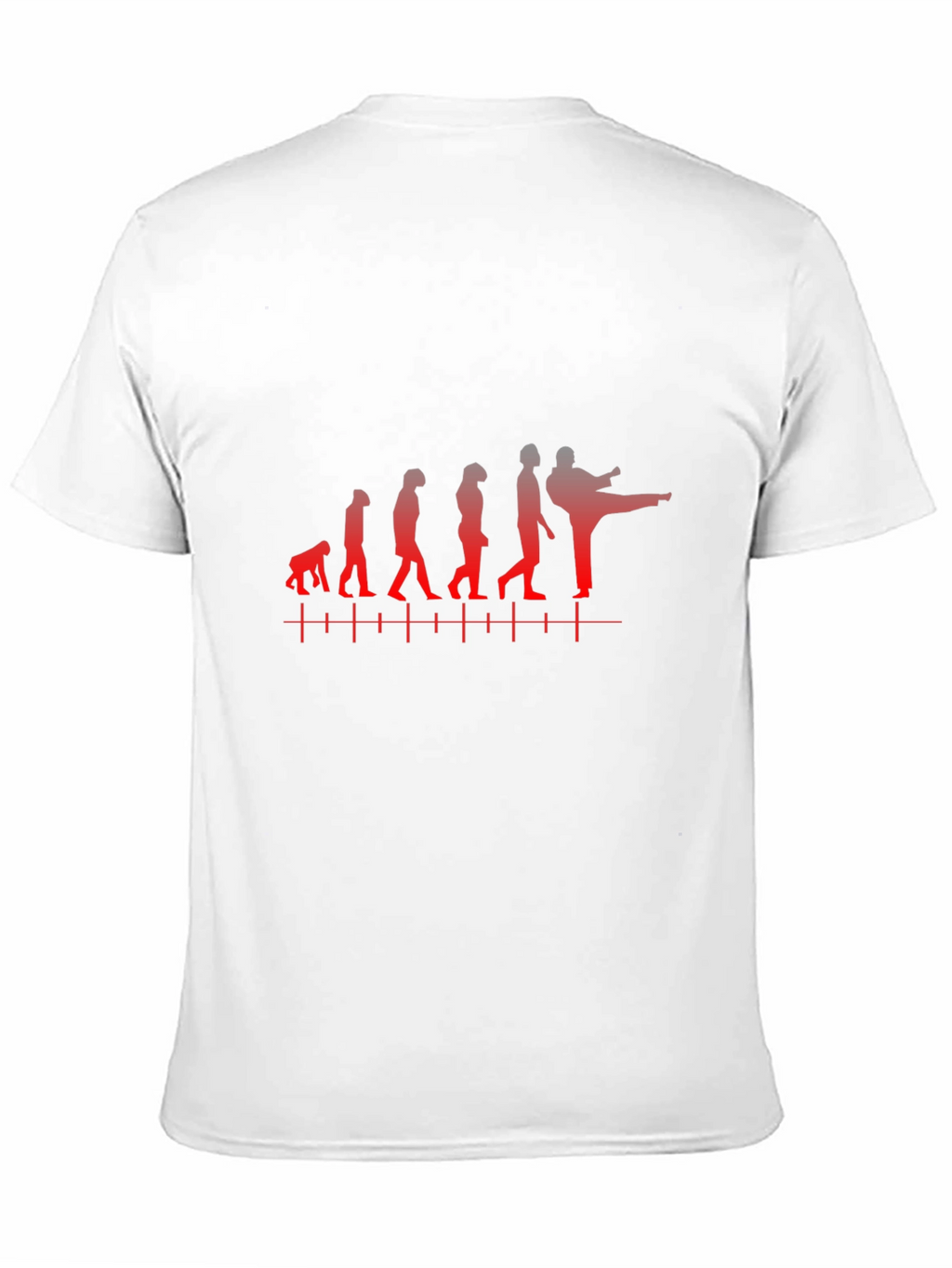 Evolution of Martial Arts Black T-Shirt