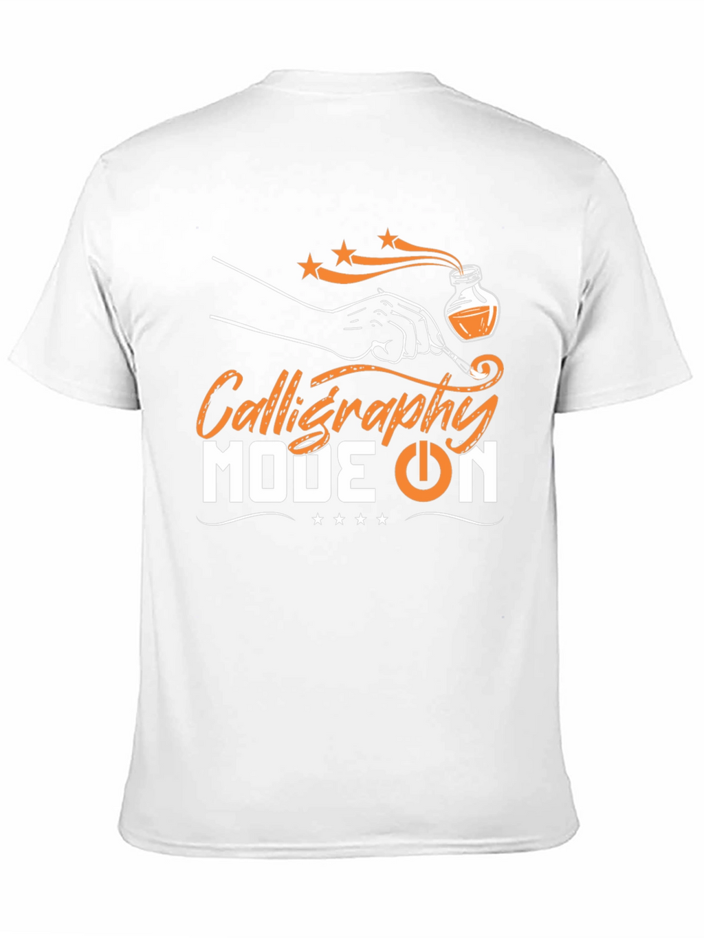 Calligraphy Mode On Graphic T-Shirt
