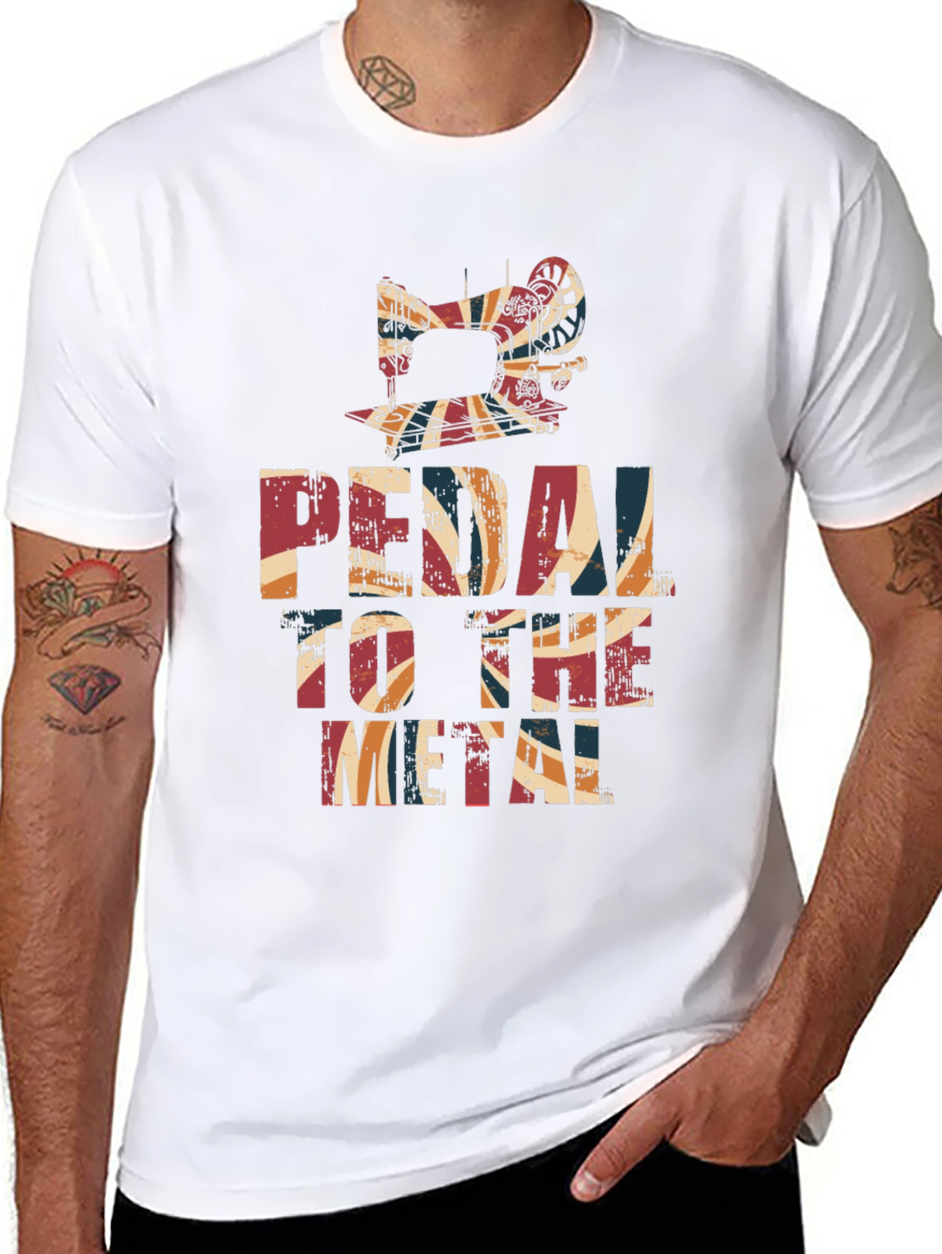 Pedal to the Metal Sewing T-Shirt