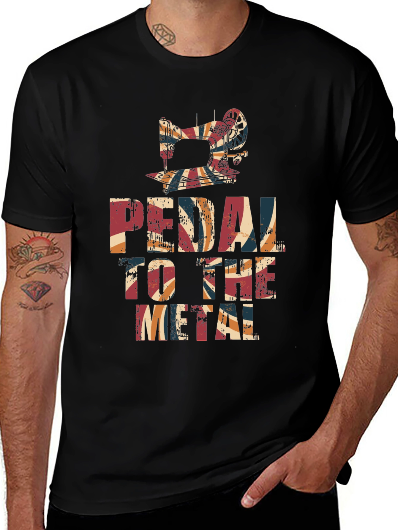 Pedal to the Metal Sewing T-Shirt