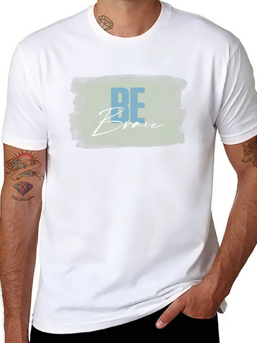 Be Brave Graphic T-Shirt - Unisex Soft Cotton Tee