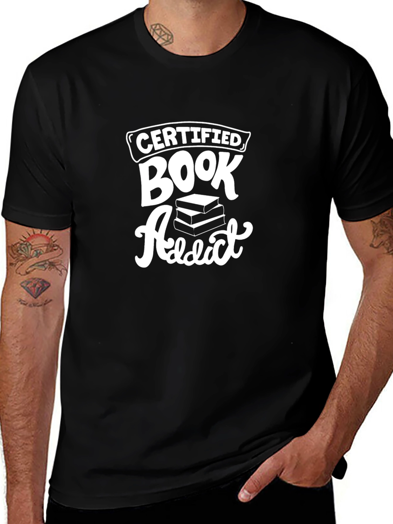 Certified Book Addict T-Shirt