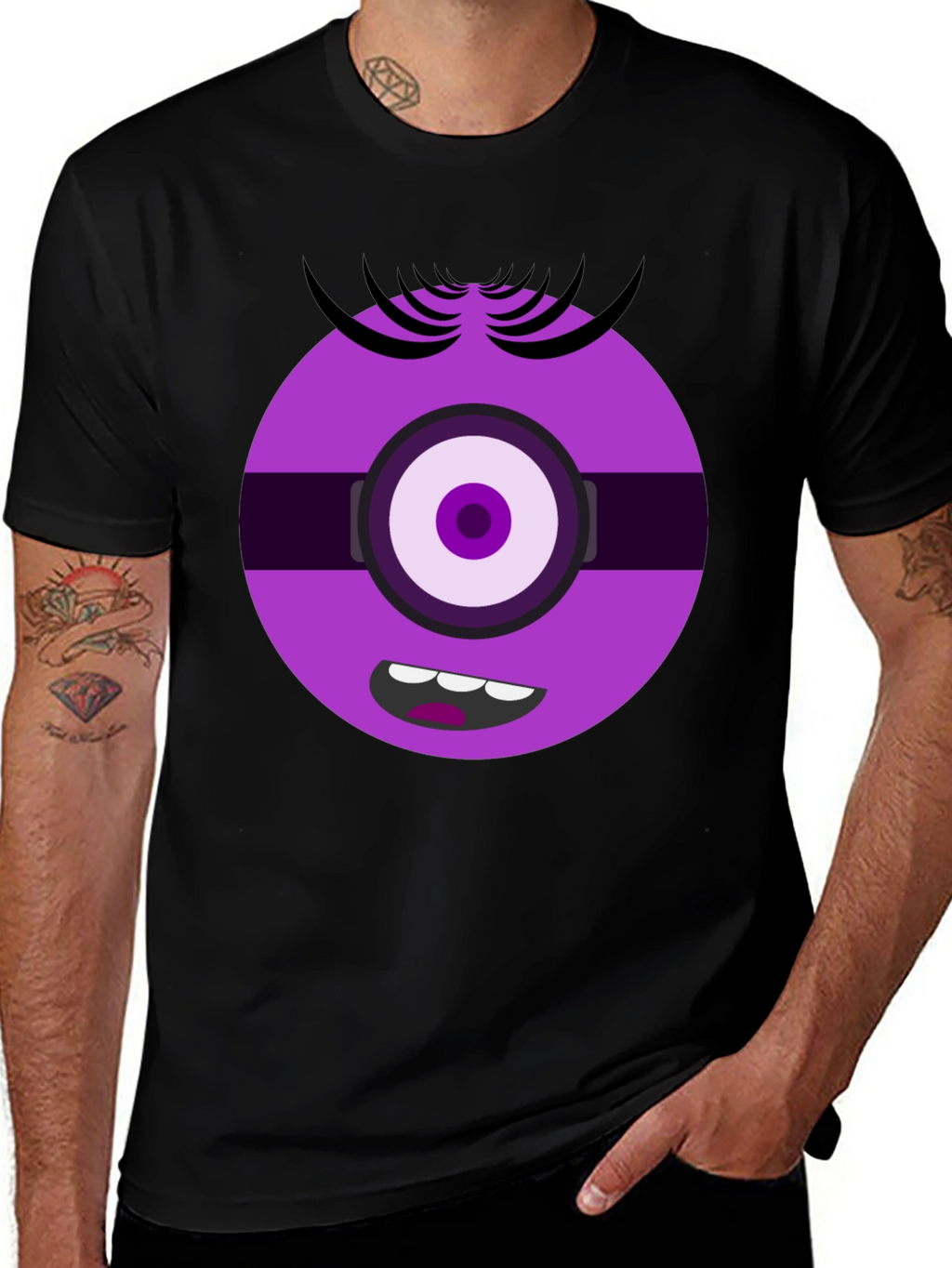 Evil Minion Graphic T-Shirt