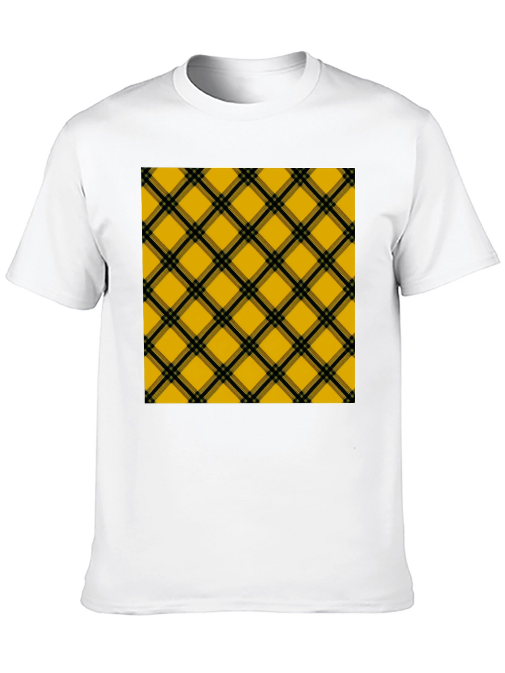 Plaid T-Shirt - Stylish Casual Wear