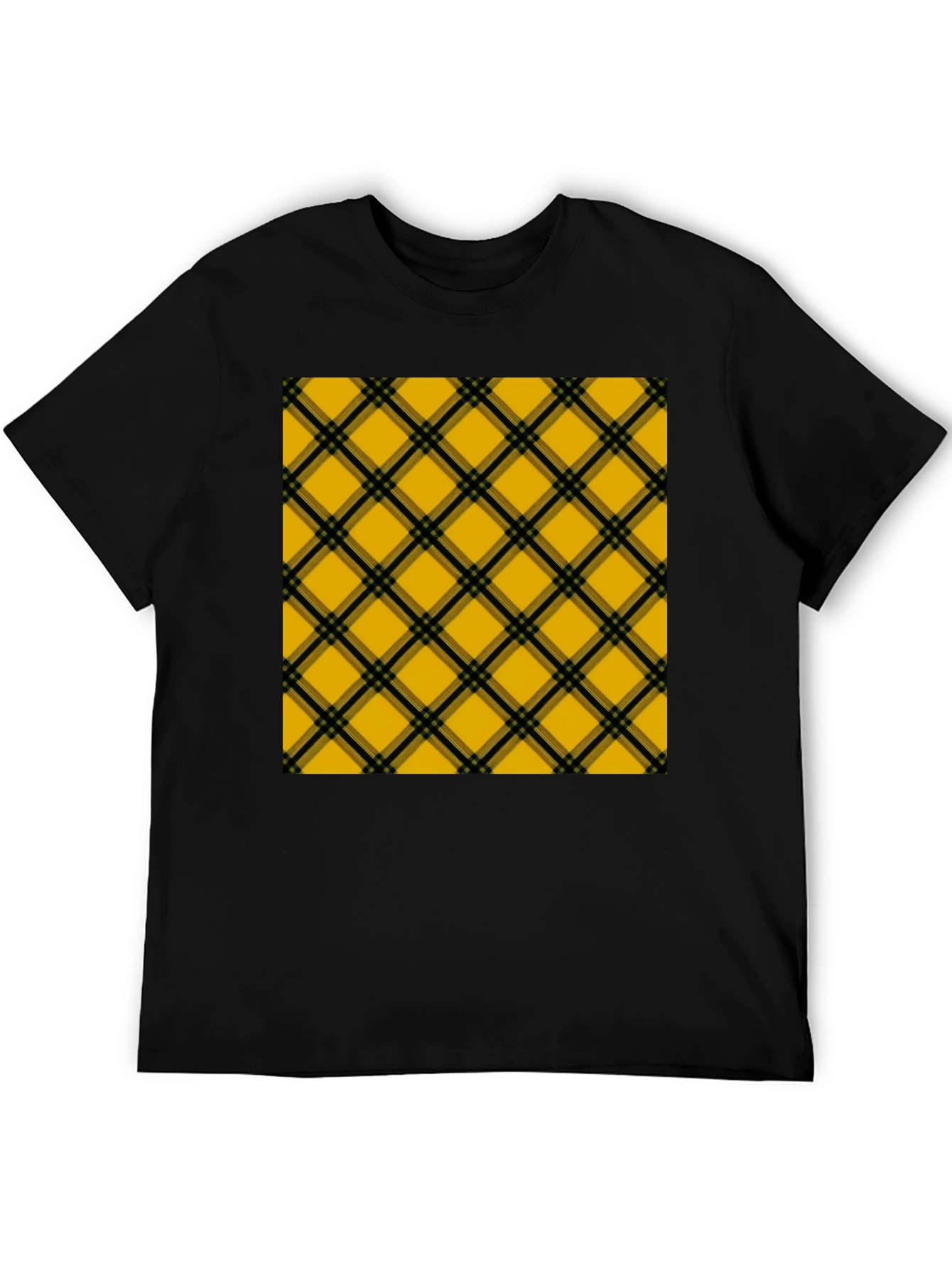 Plaid T-Shirt - Stylish Casual Wear