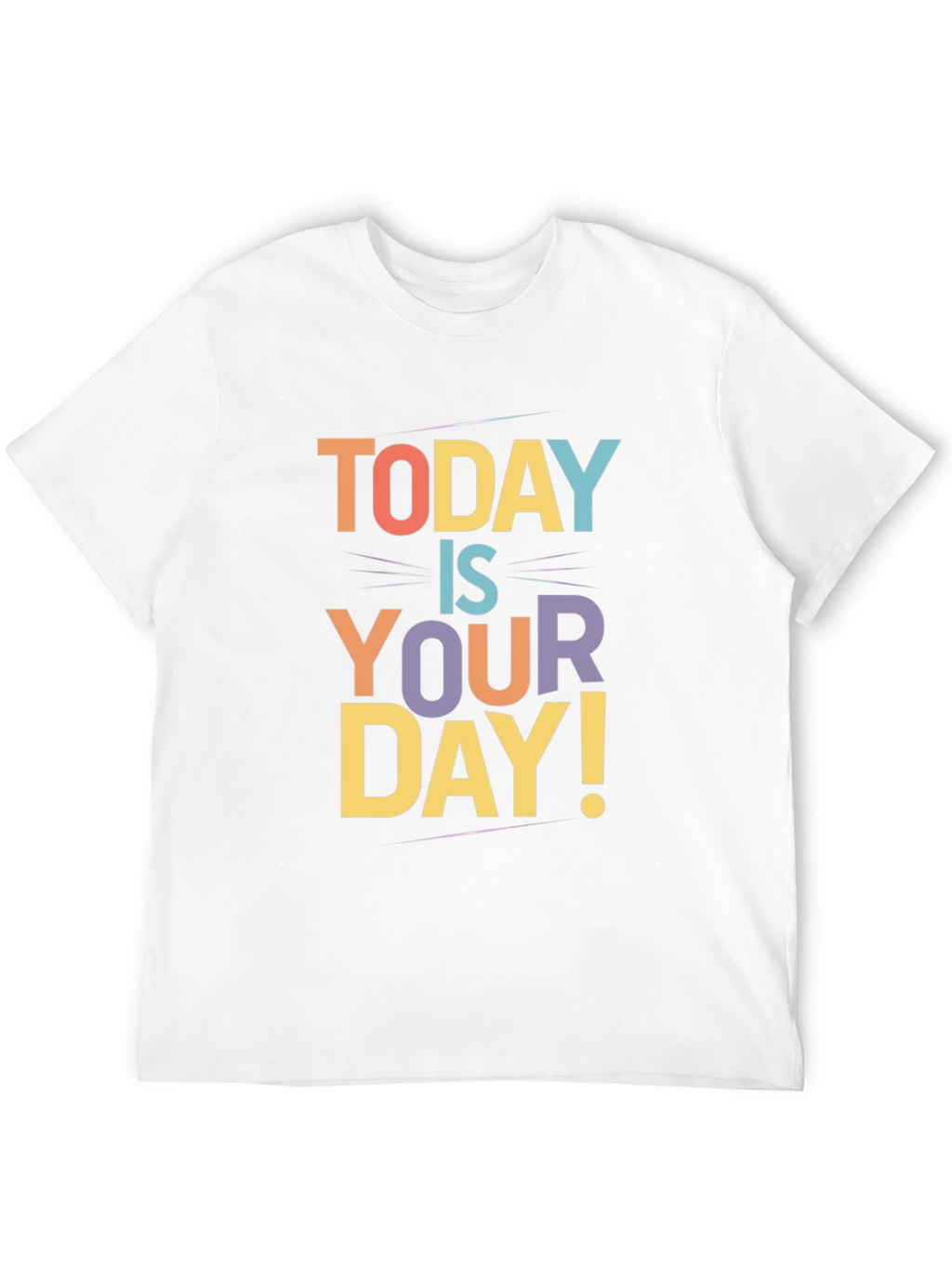Today Is Your Day Graphic Tee - Black