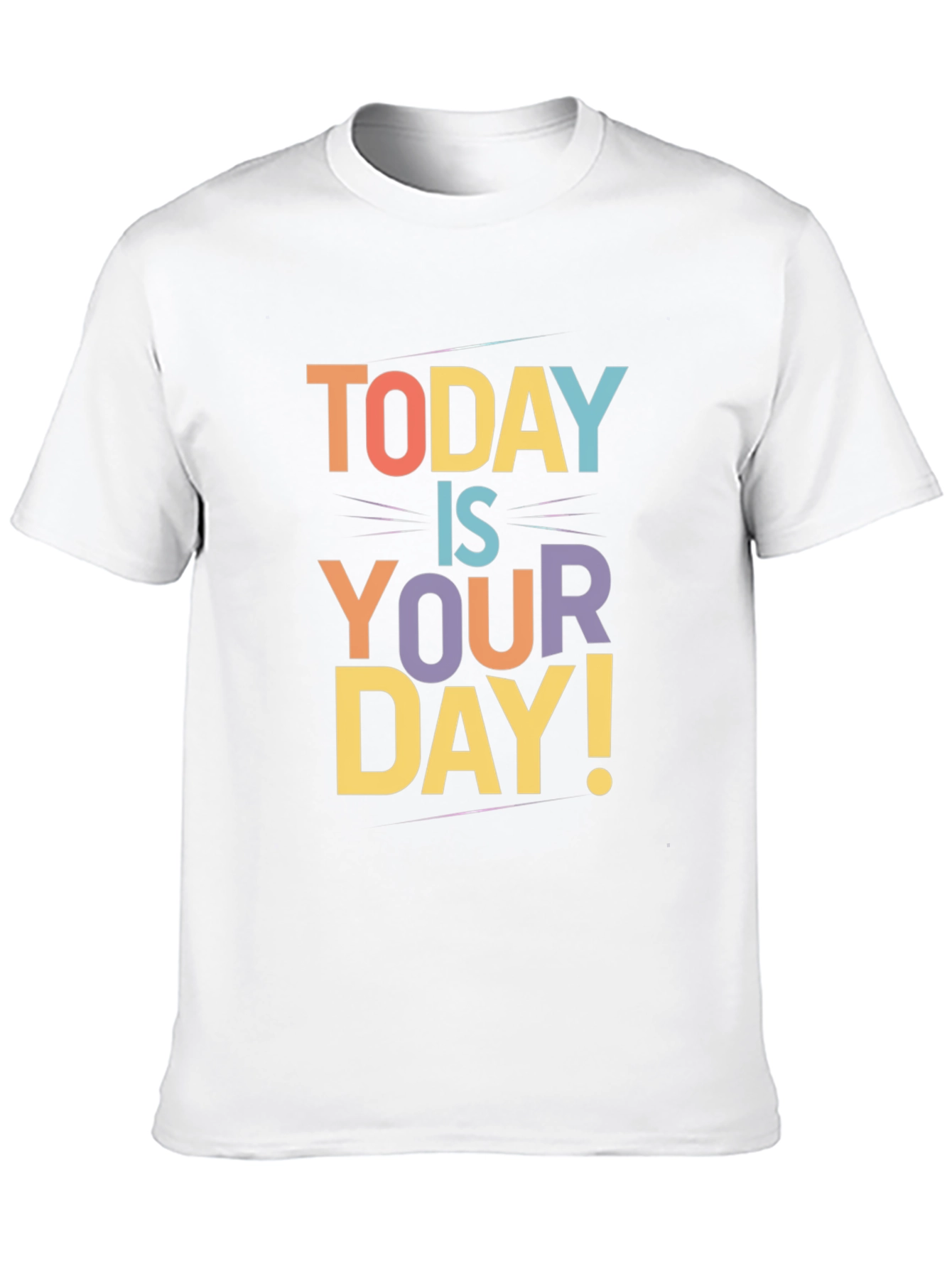 Today Is Your Day Graphic Tee - Black