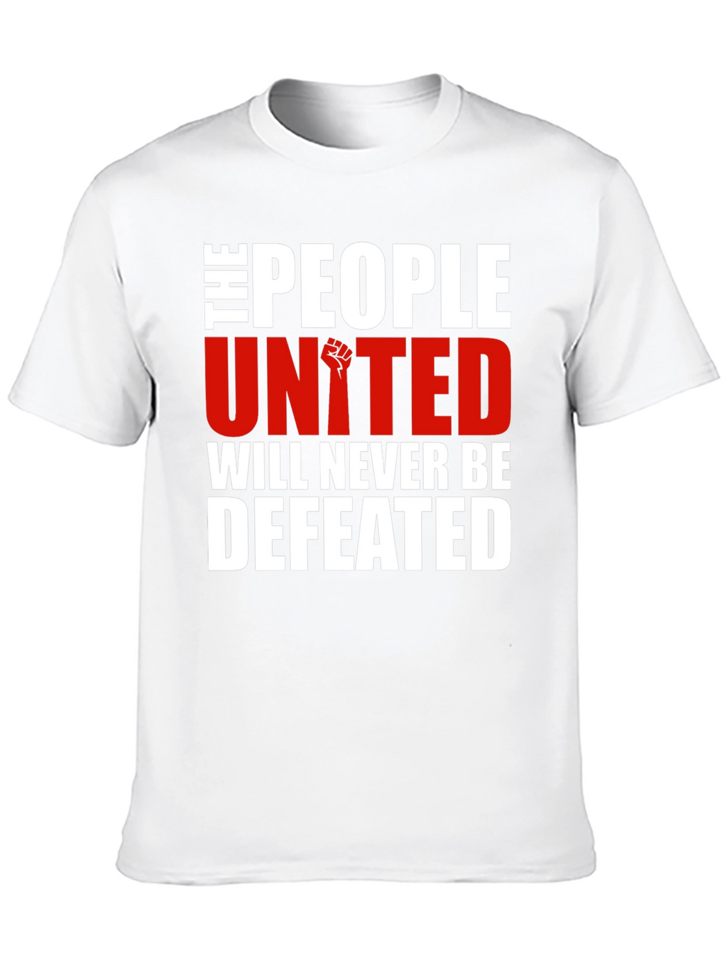 United People Graphic Tee - Never Defeated T-Shirt