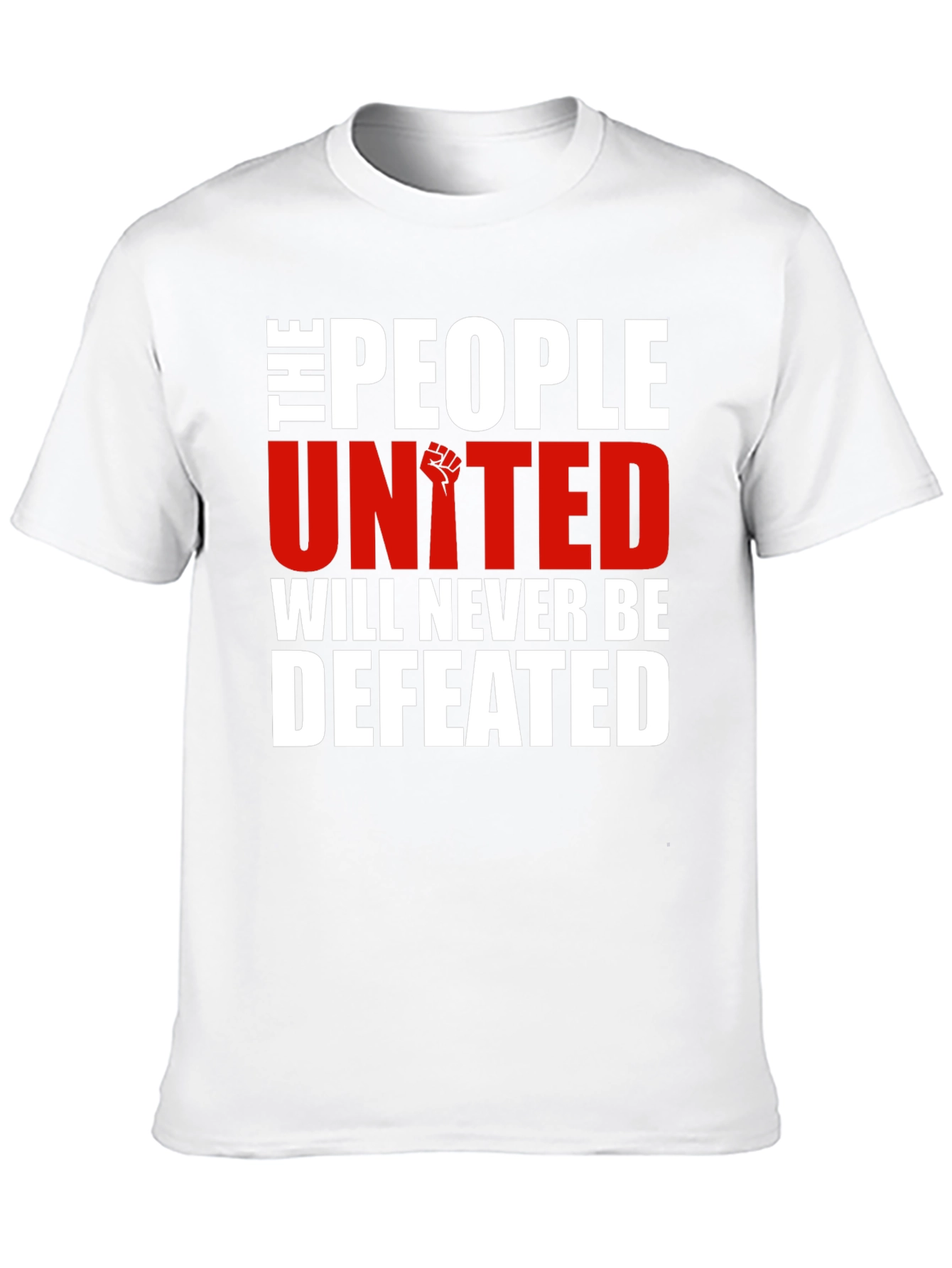 United People Graphic Tee - Never Defeated T-Shirt