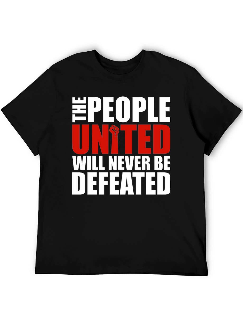 United People Graphic Tee - Never Defeated T-Shirt