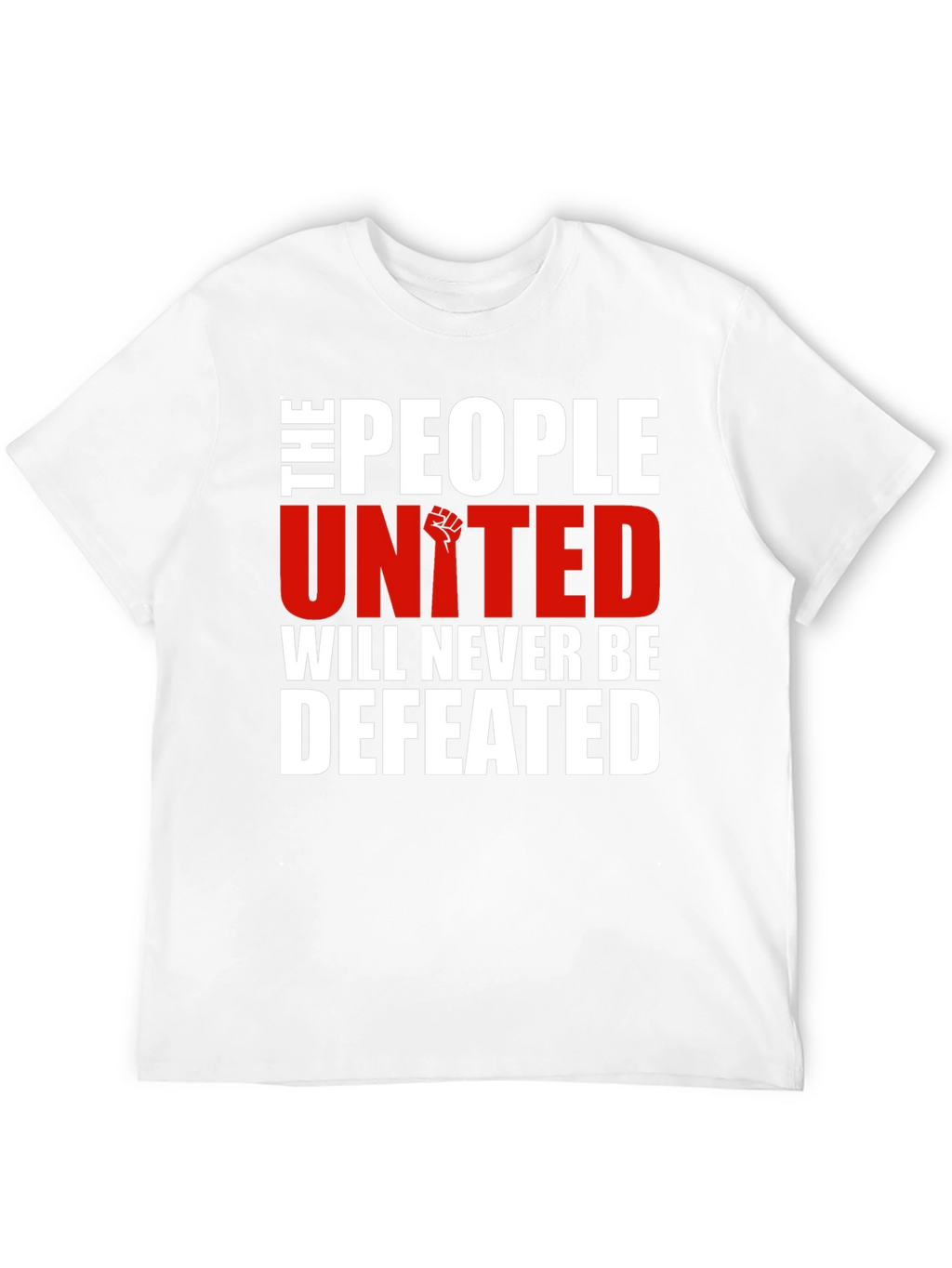 United People Graphic Tee - Never Defeated T-Shirt