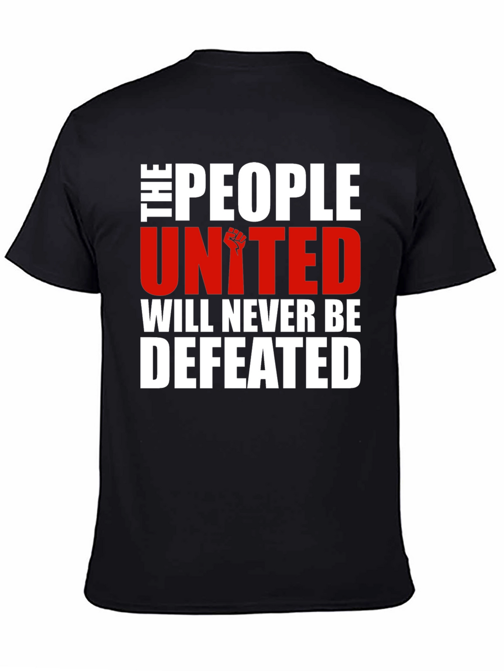 United People Graphic Tee - Never Defeated T-Shirt