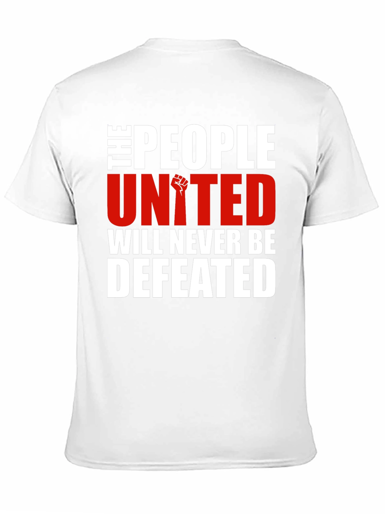 United People Graphic Tee - Never Defeated T-Shirt