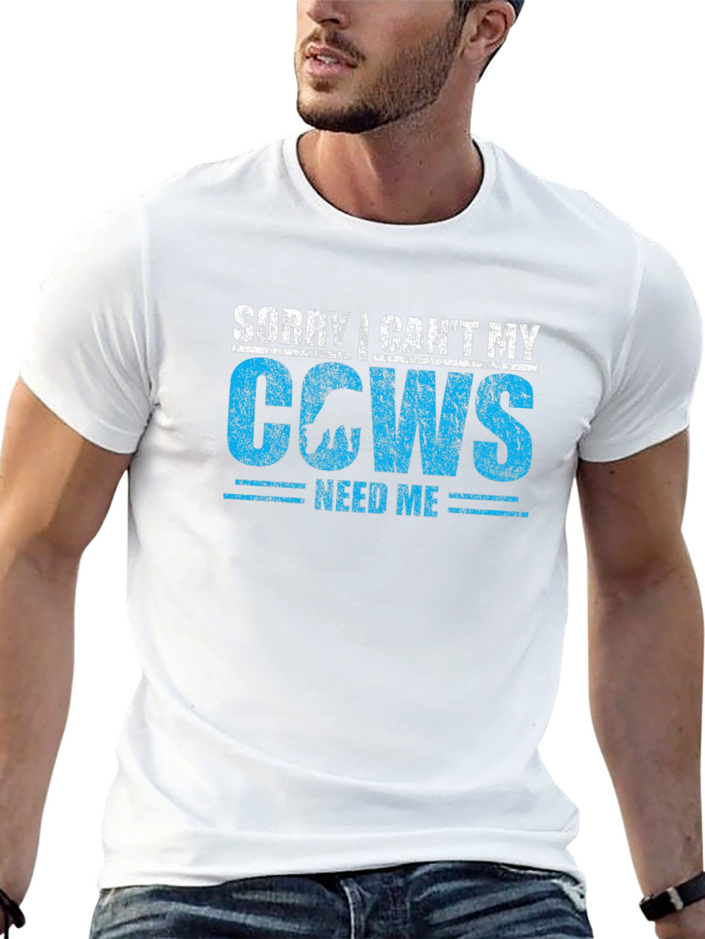 Sorry I Cant My Cows Need Me T-Shirt