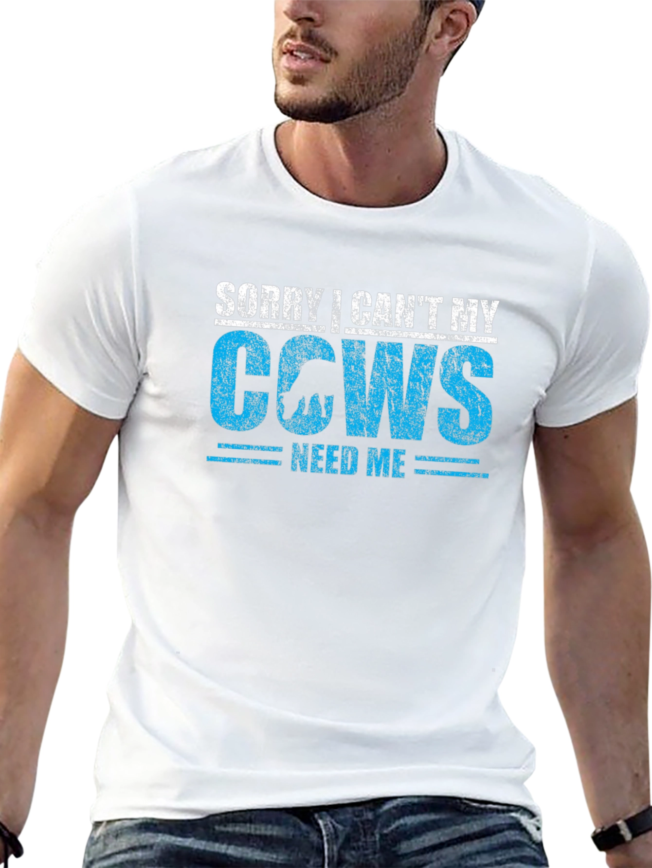 Sorry I Cant My Cows Need Me T-Shirt