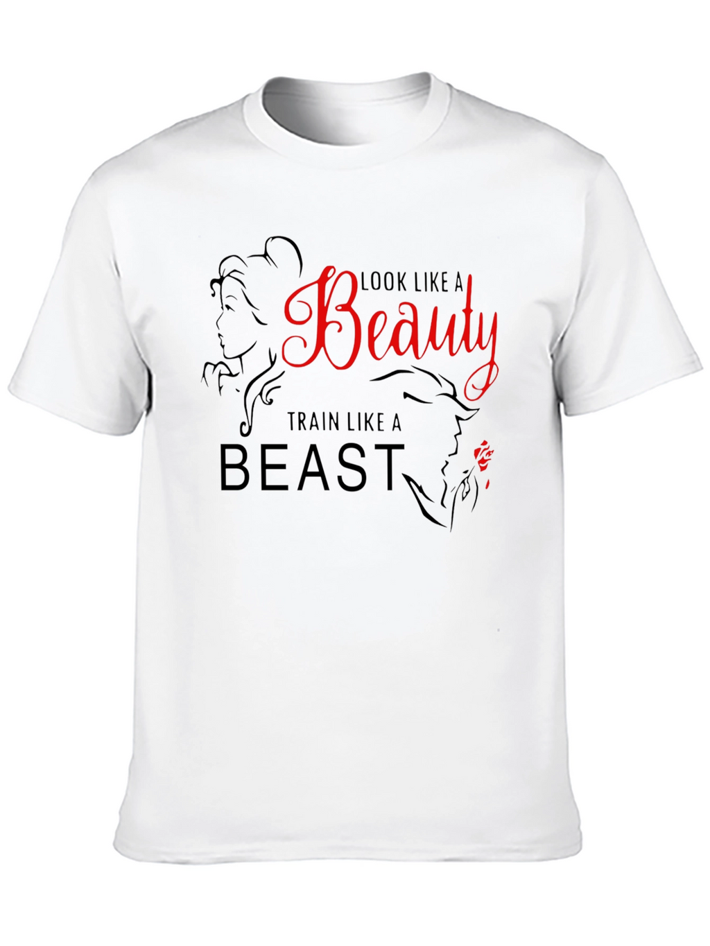 Beauty and the Beast Workout T-Shirt